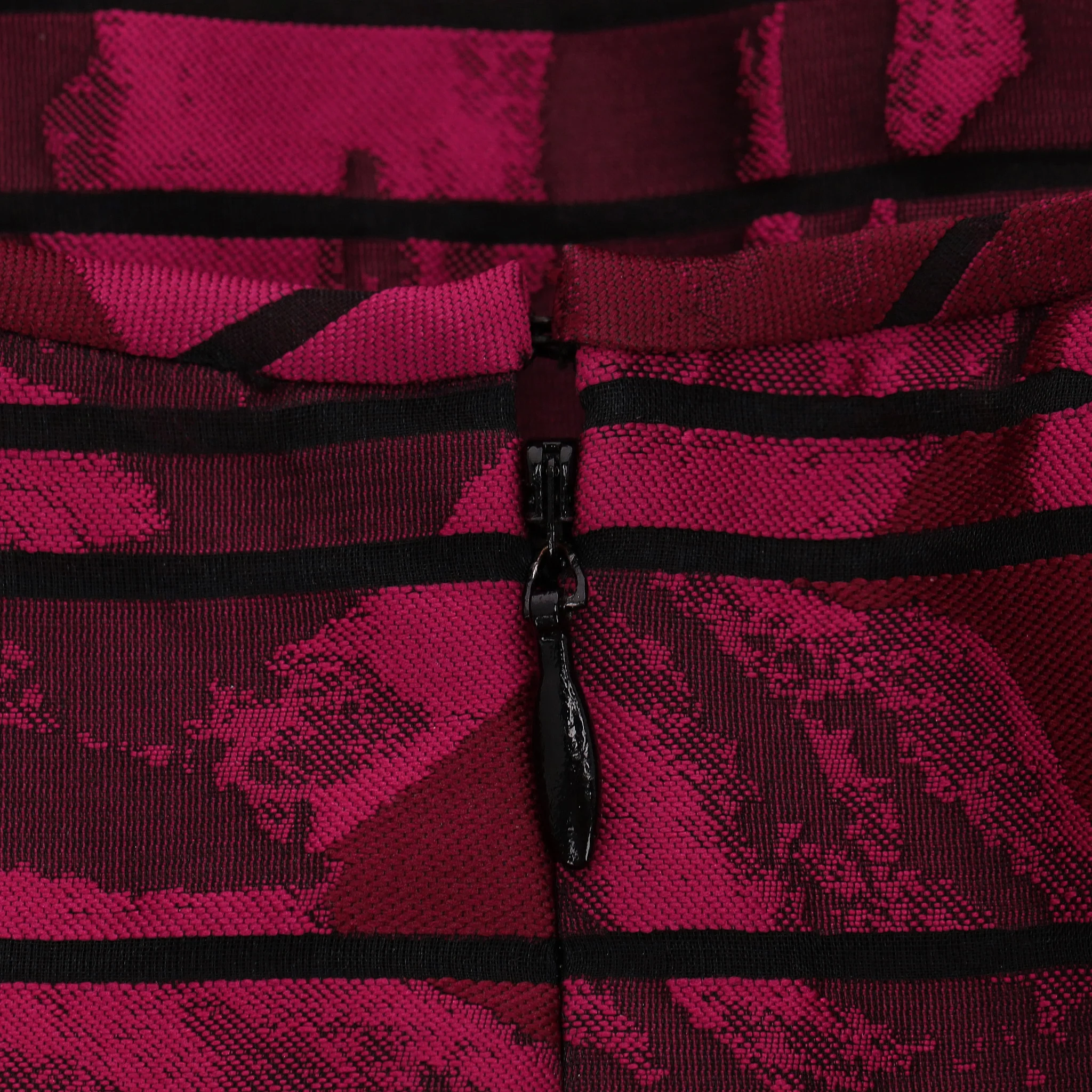 Oscar De La Renta Rose Print Lace Embellished Silk Blend Dress. Size 8US - Image 5