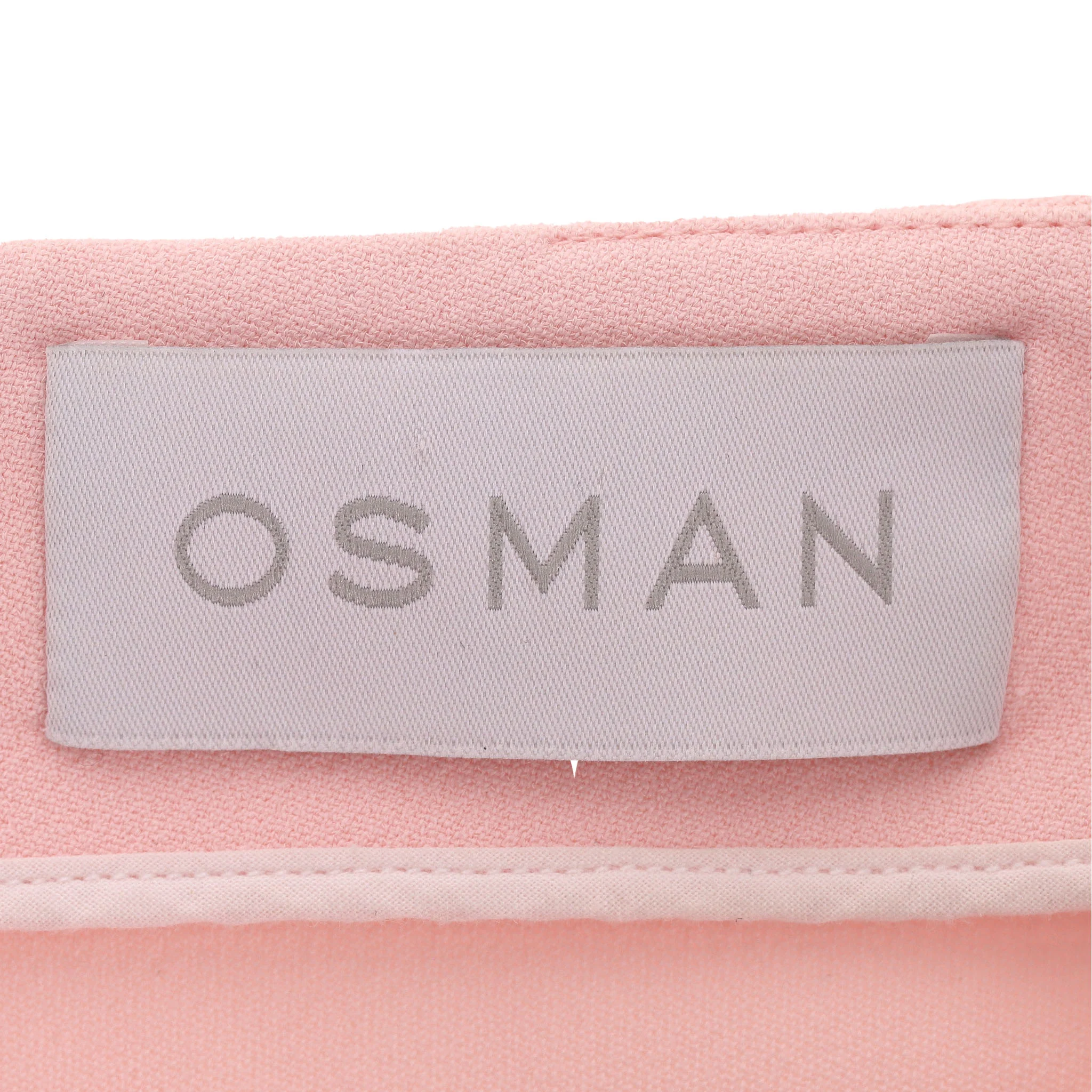 Osman Belted Crepe Knee-Length Dress. Size 10UK - Image 6