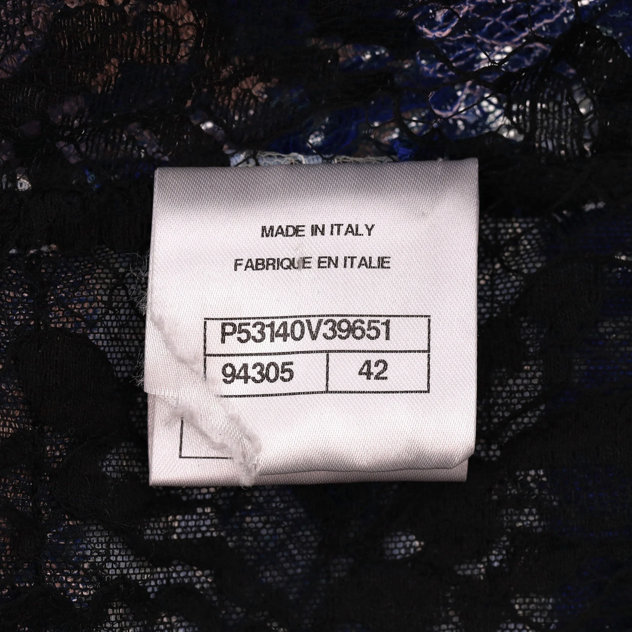 Chanel Paris - Seoul Lace Top. Size 42FR - Image 8