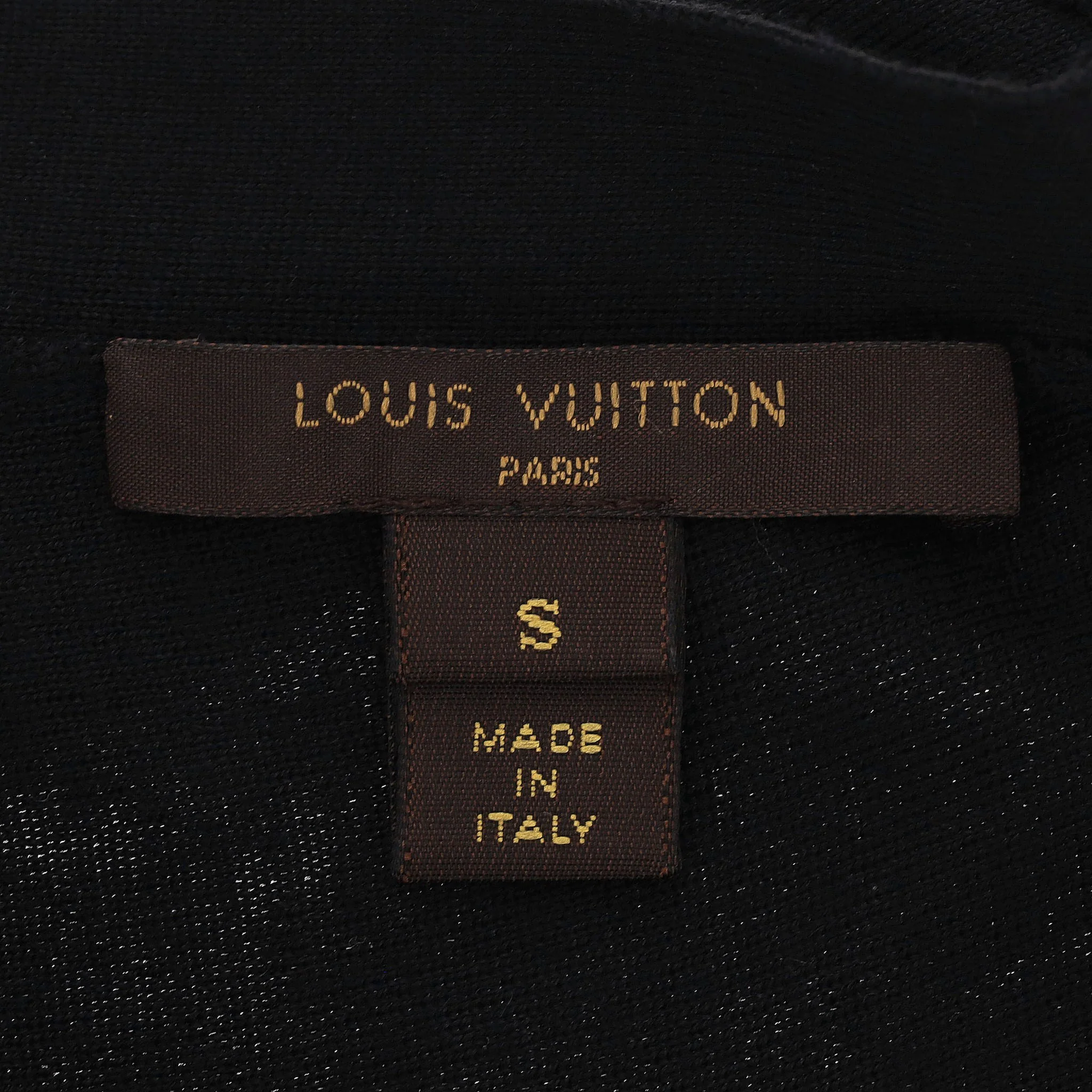 Louis Vuitton Sequin Embellished Silk, Cashmere & Wool Blend Dress. Size 34FR - Image 5