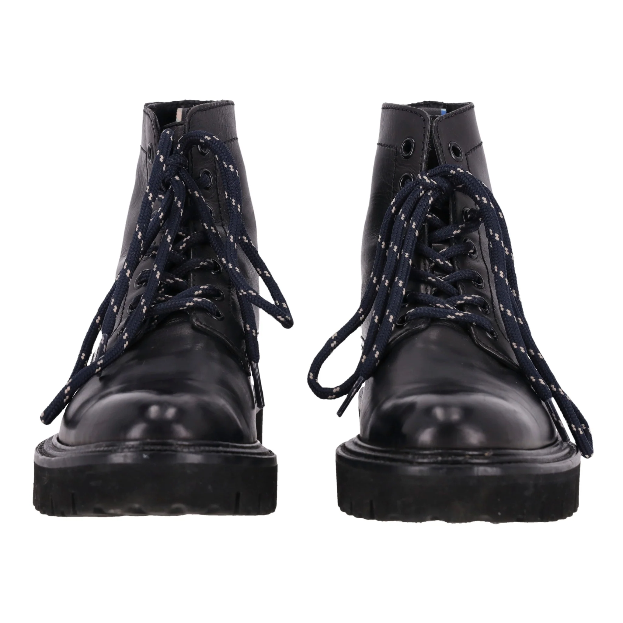Paul Smith Combat Leather Boots. Size 36 - Image 3