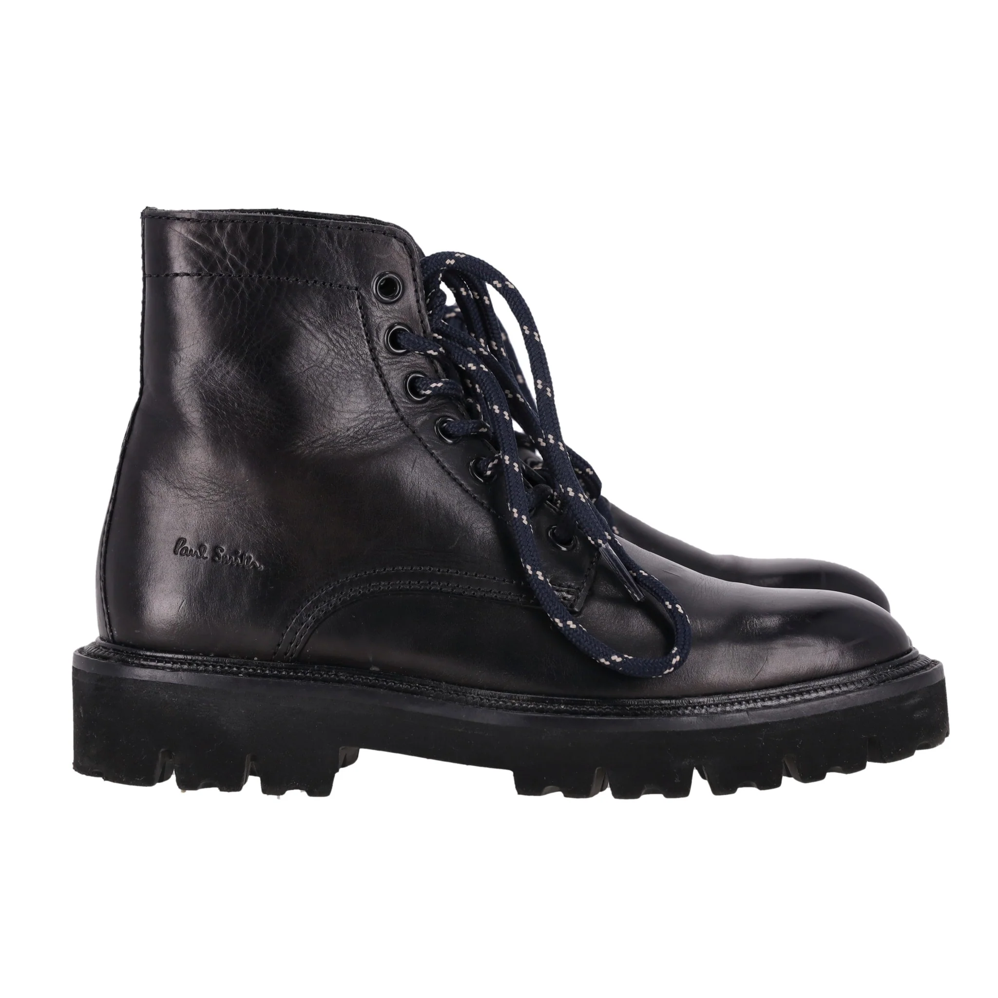 Paul Smith Combat Leather Boots. Size 36 - Image 4
