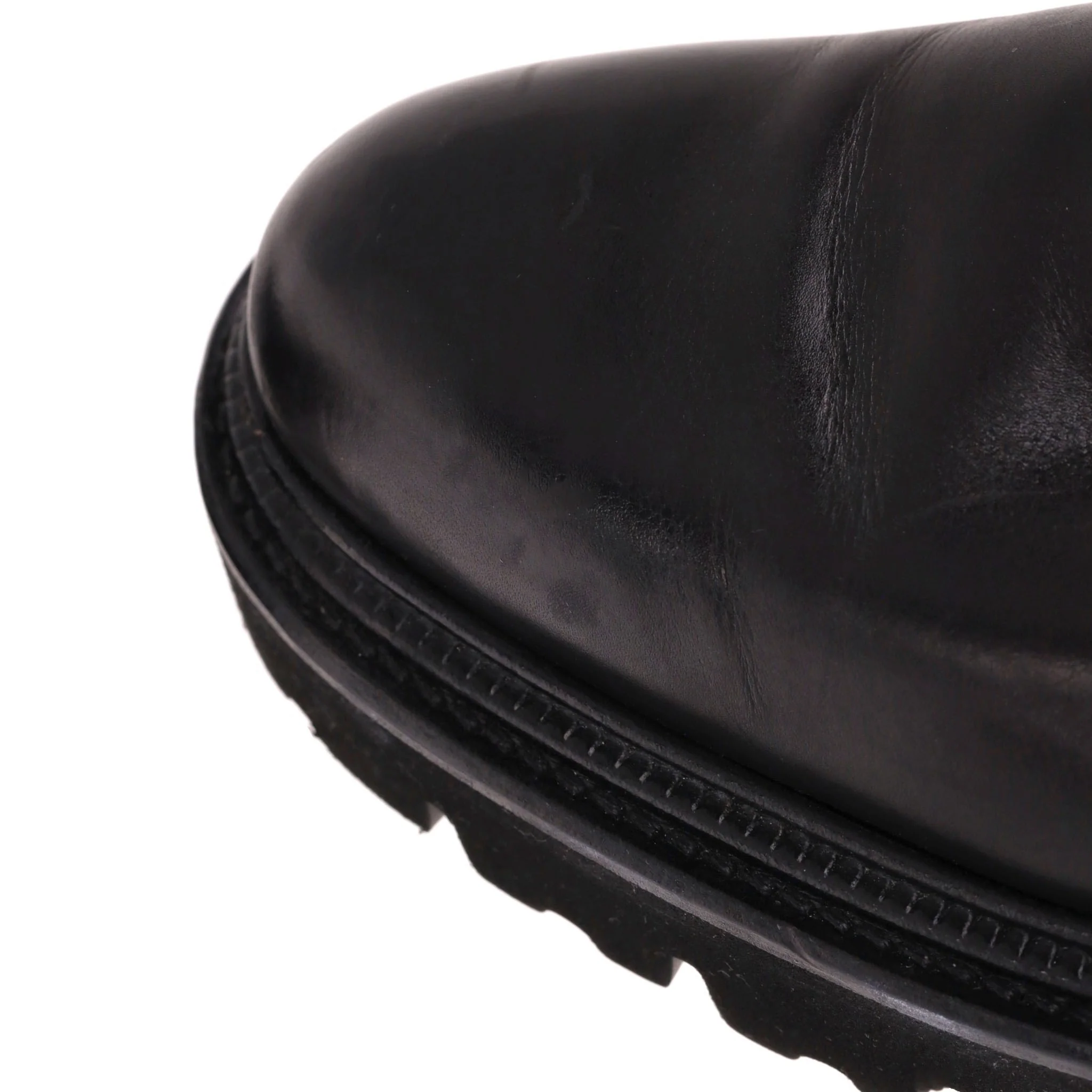 Paul Smith Combat Leather Boots. Size 36 - Image 9
