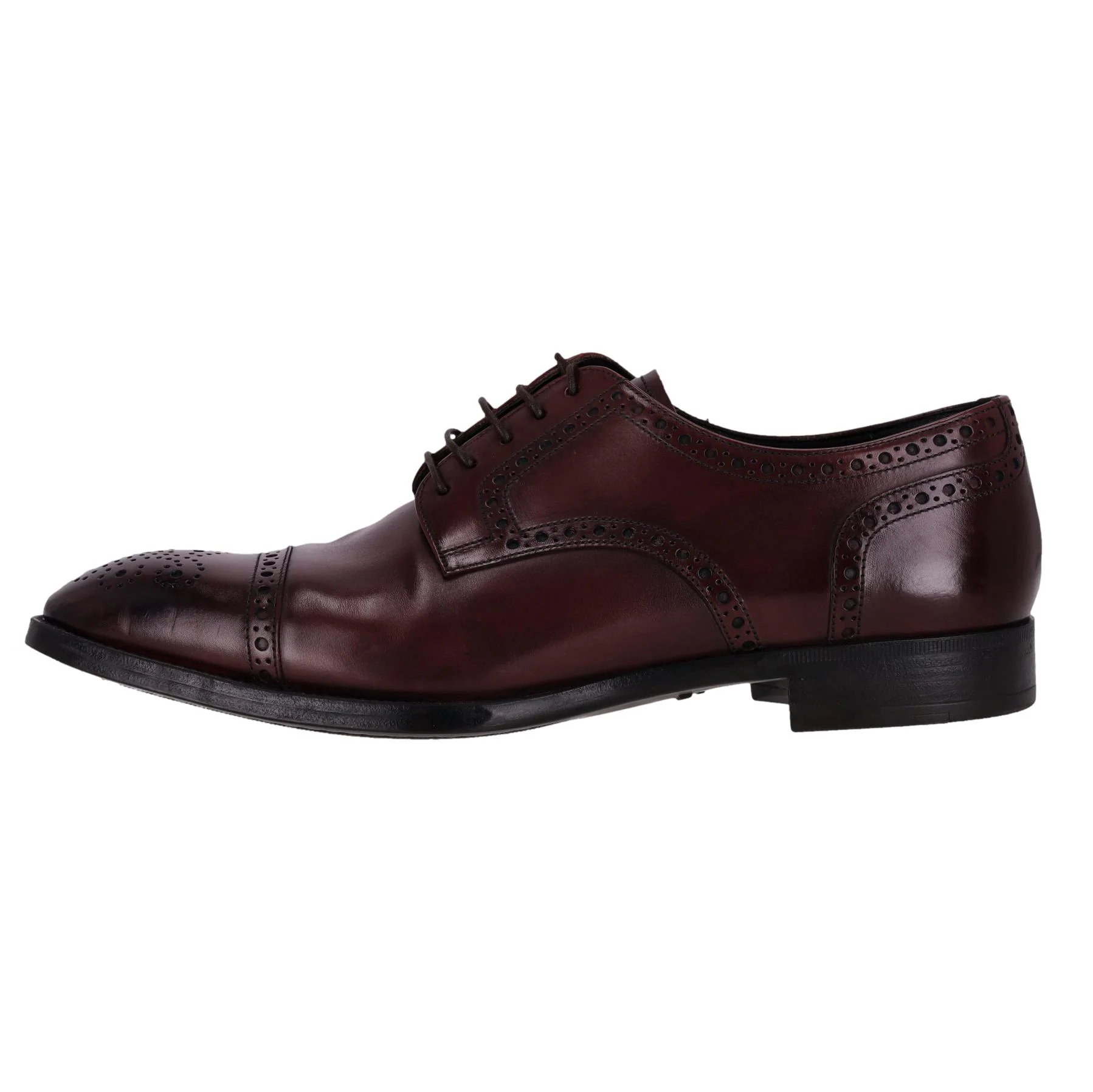 Giorgio Armani Leather Brogues. Size 43 - Image 3