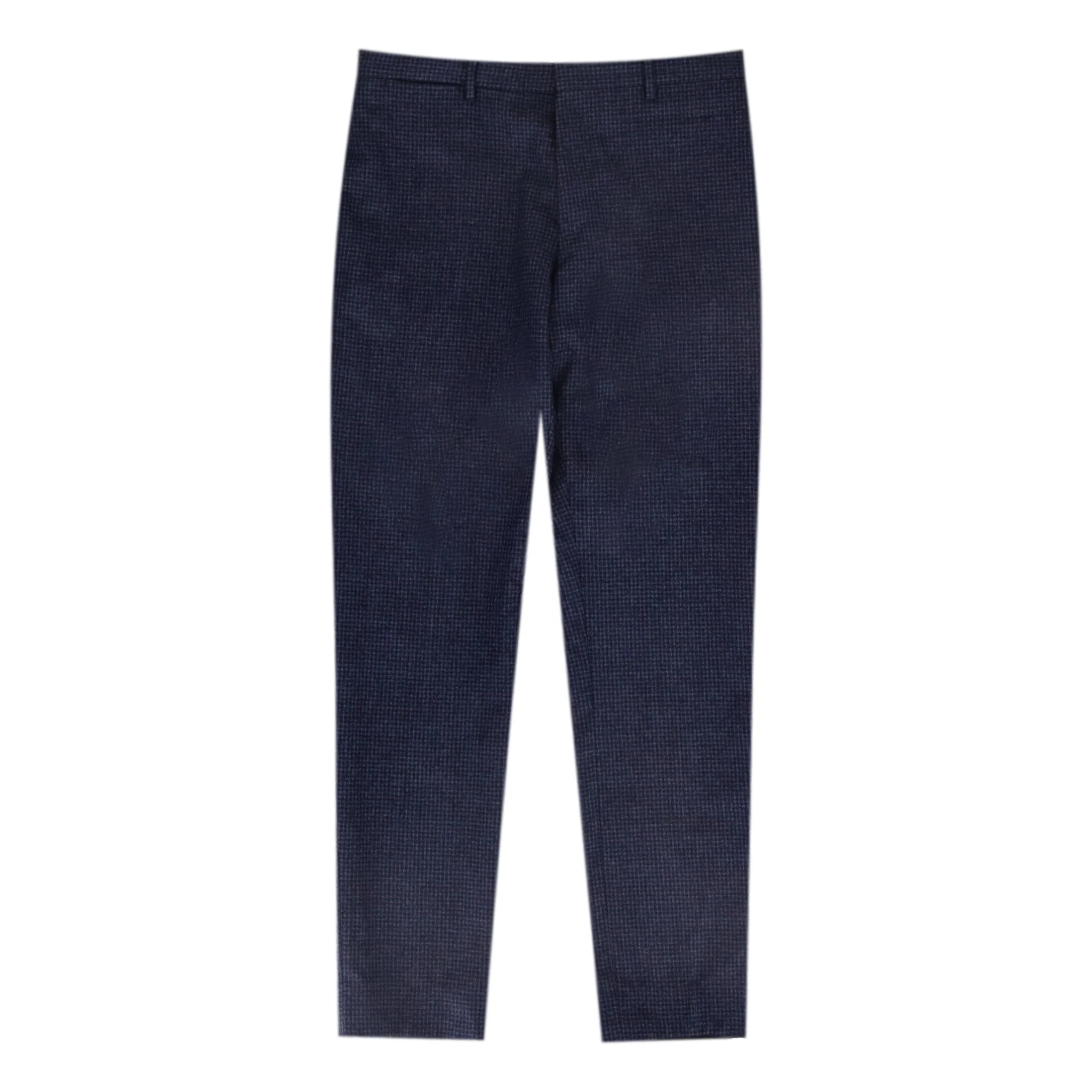 Paul Smith Slim-Cut Checked Wool Trousers. Size 38FR