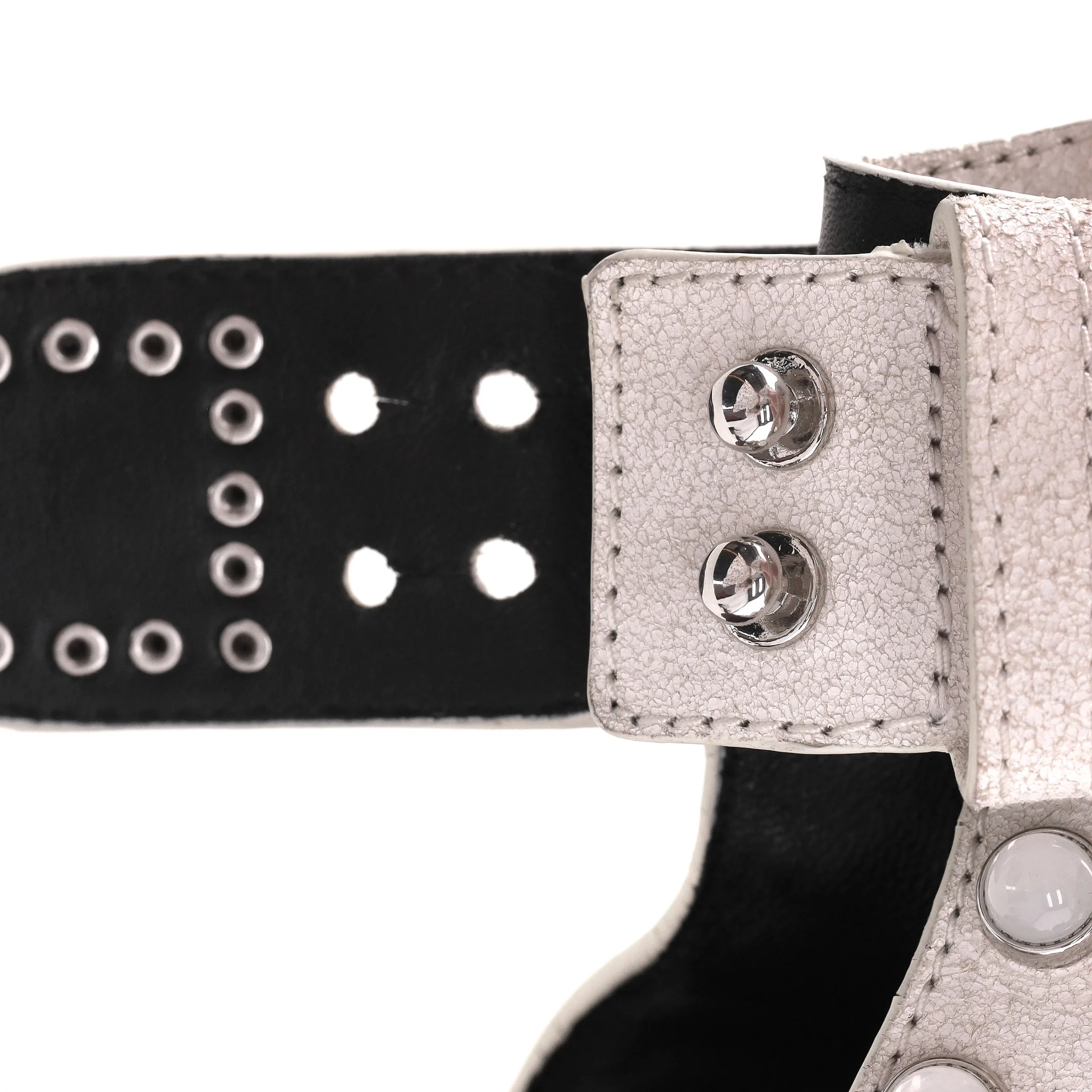 Phillip Lim Nashville Studded Leather Platform Sandals. Size 36 - Image 6