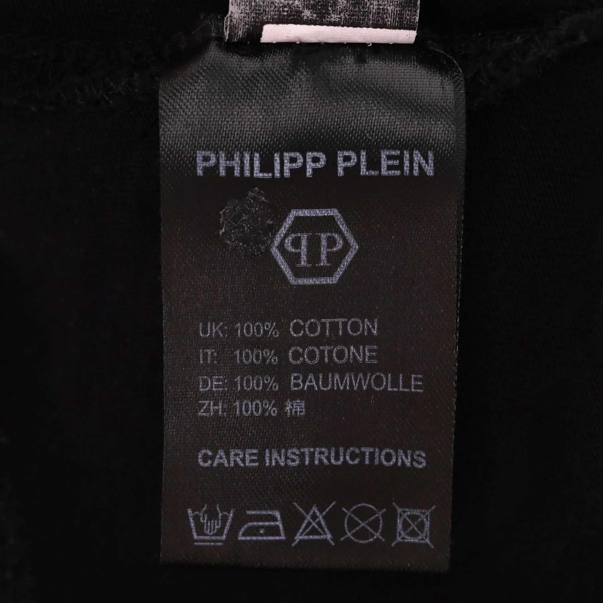 Philipp Plein Crystal Cobra Snake Cotton T-Shirt. Size XXL - Image 8