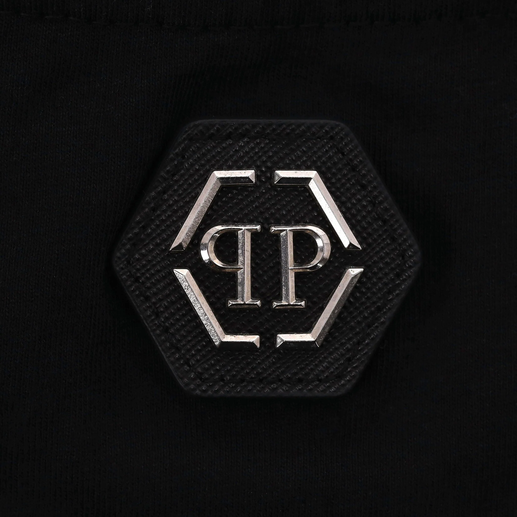 Philipp Plein Crystal Embellished Skull Logo T-Shirt. Size XXL - Image 6