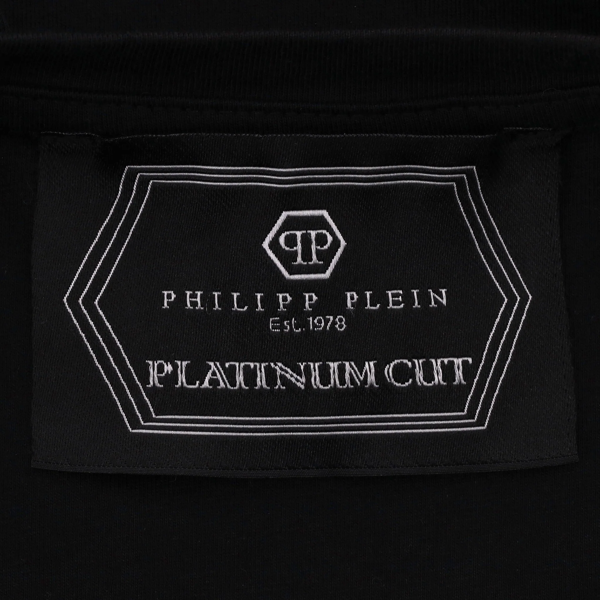 Philipp Plein Crystal Embellished Skull Logo T-Shirt. Size XXL - Image 8
