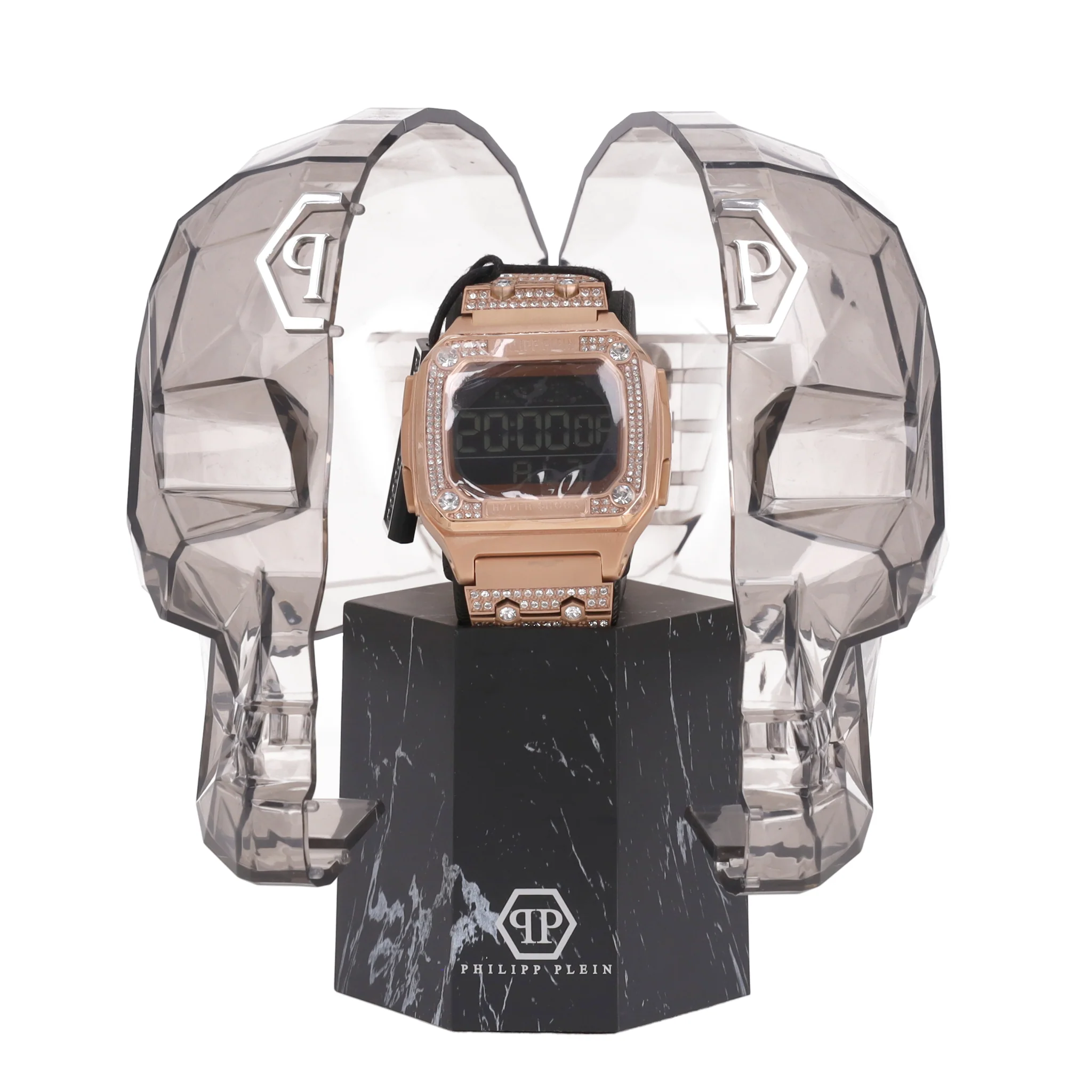 Philipp Plein Hyper Shock Stainless Steel & Crystal Watch In Rose Gold - Image 2