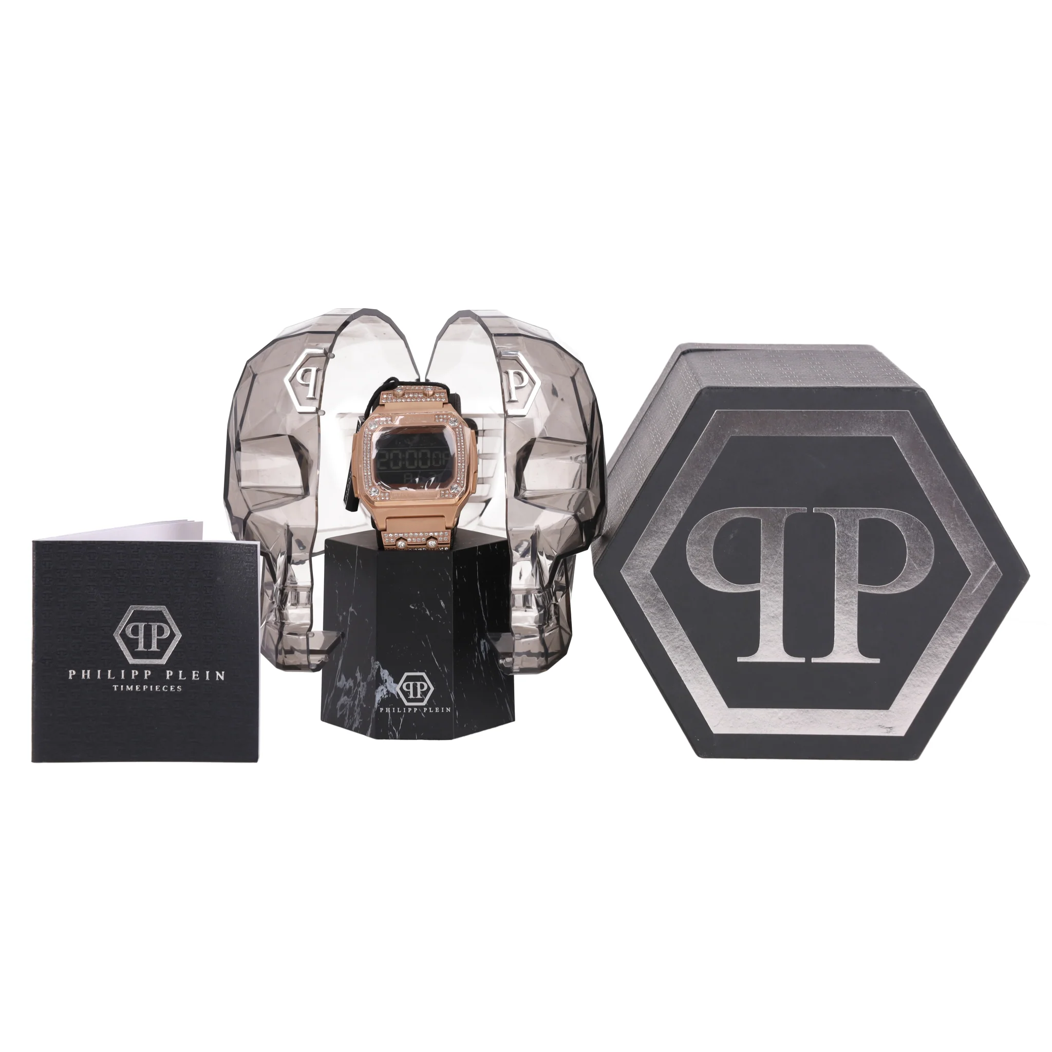 Philipp Plein Hyper Shock Stainless Steel & Crystal Watch In Rose Gold - Image 6