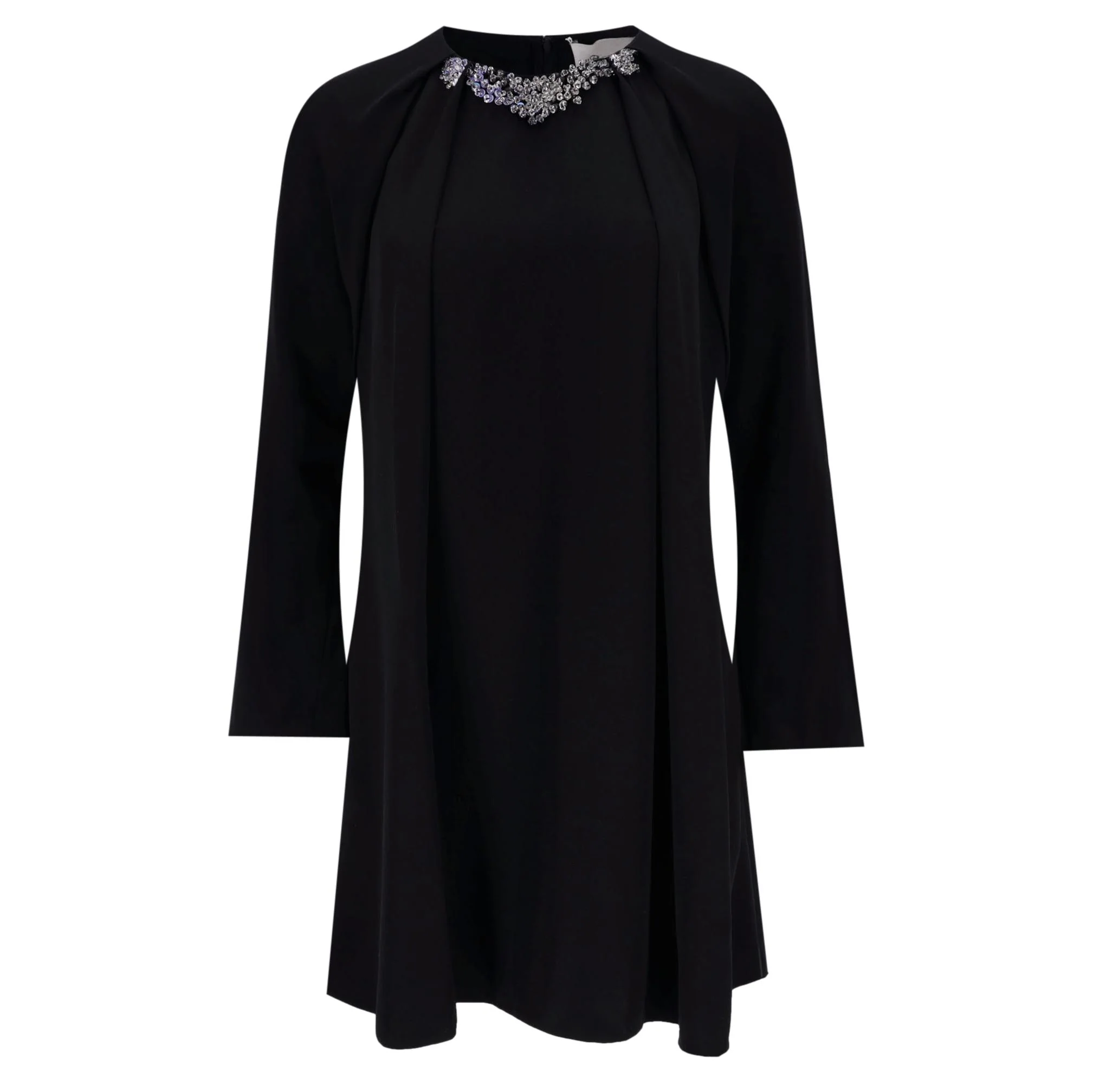 Phillip Lim Jeweled-Embellished Neck Silk Dress. Size 6US