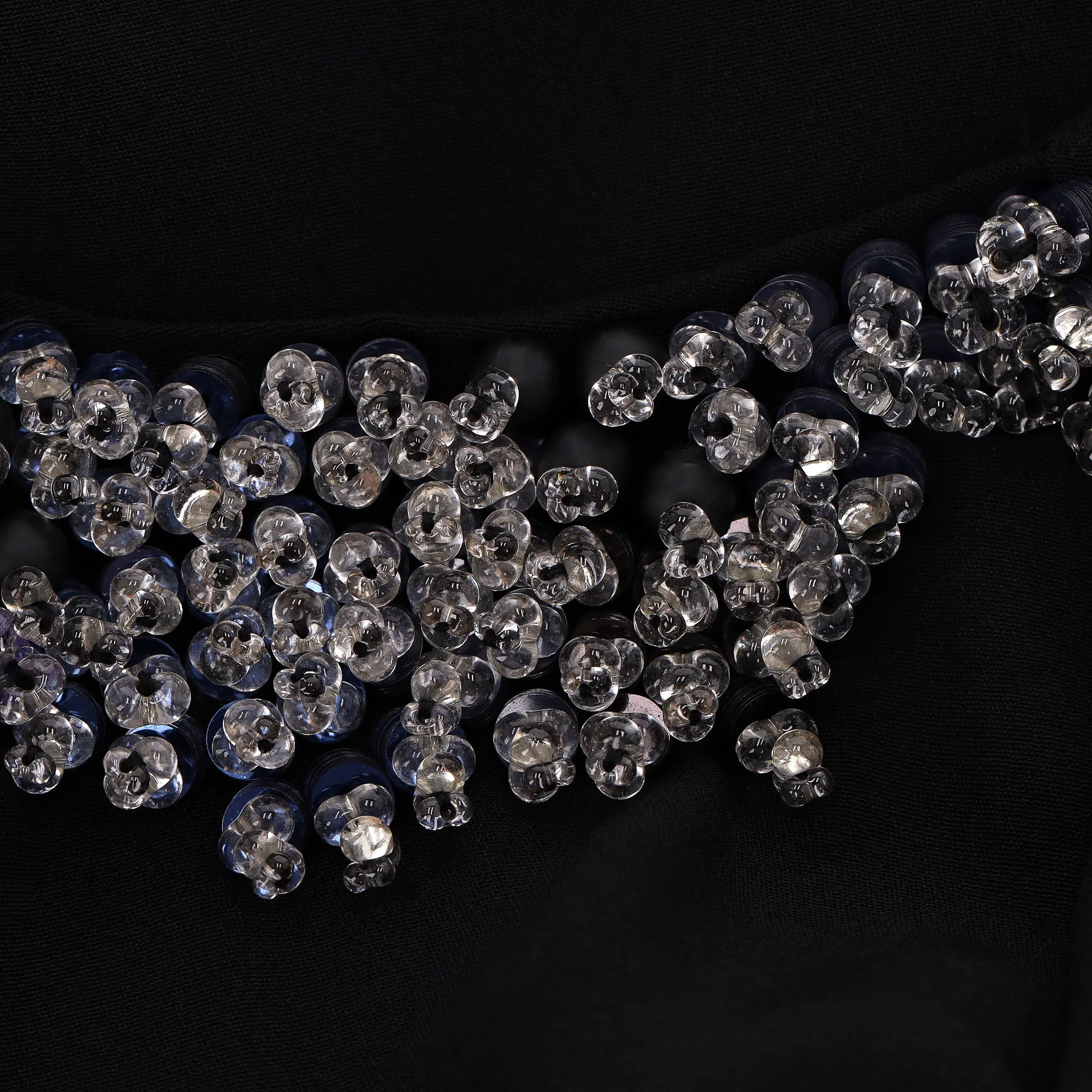 Phillip Lim Jeweled-Embellished Neck Silk Dress. Size 6US - Image 6