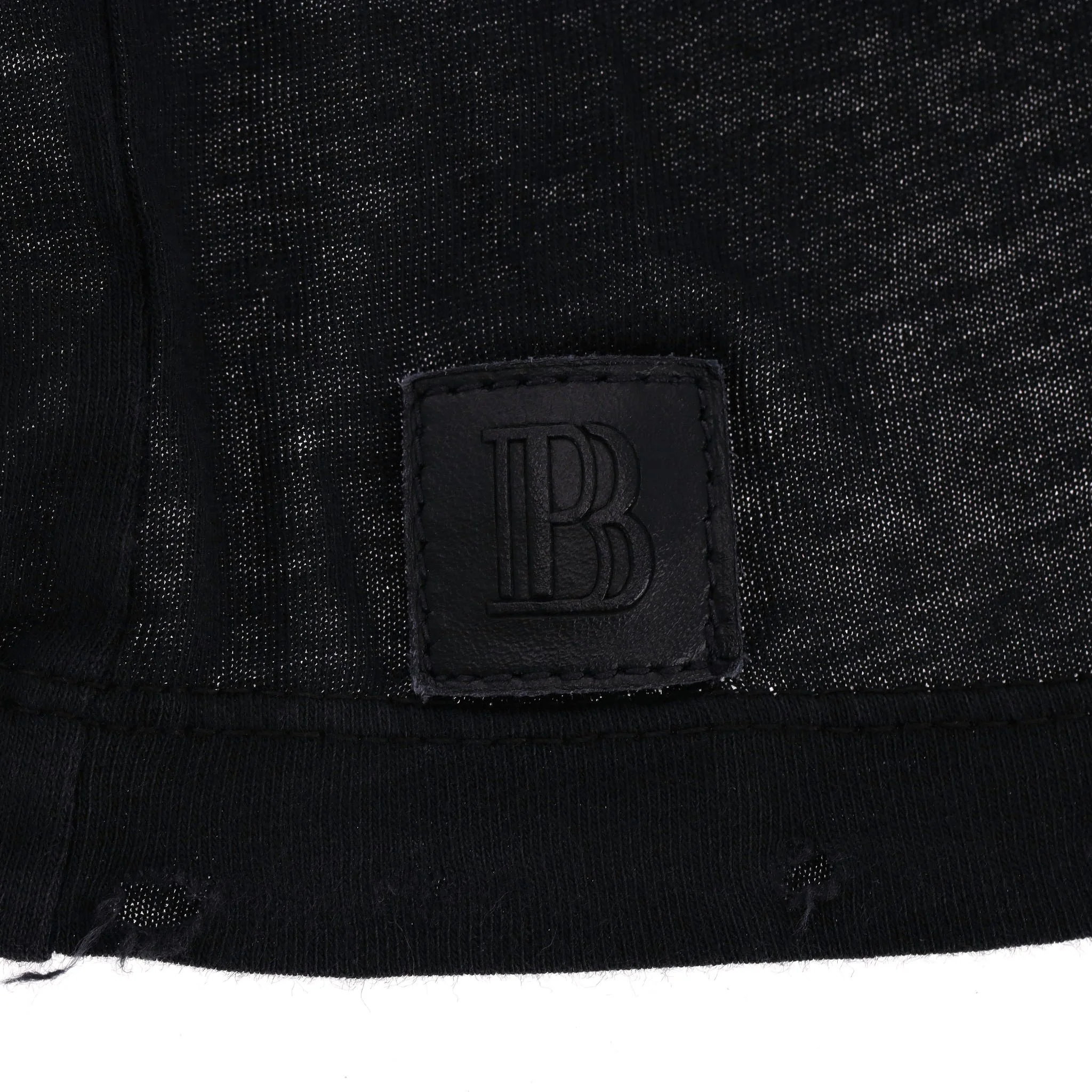 Pierre Balmain Distressed Cotton T-Shirt. Size 46FR - Image 9