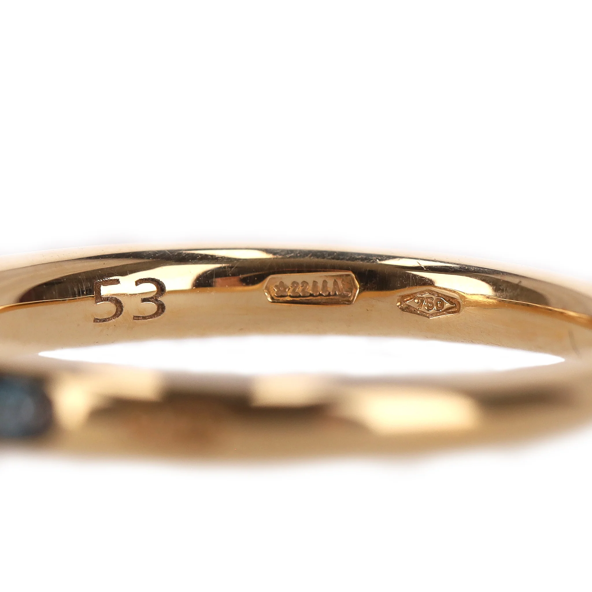 Pomellato M'ama Non M'ama Turquoise & Zircons Ring In 18k Rose Gold - Image 8