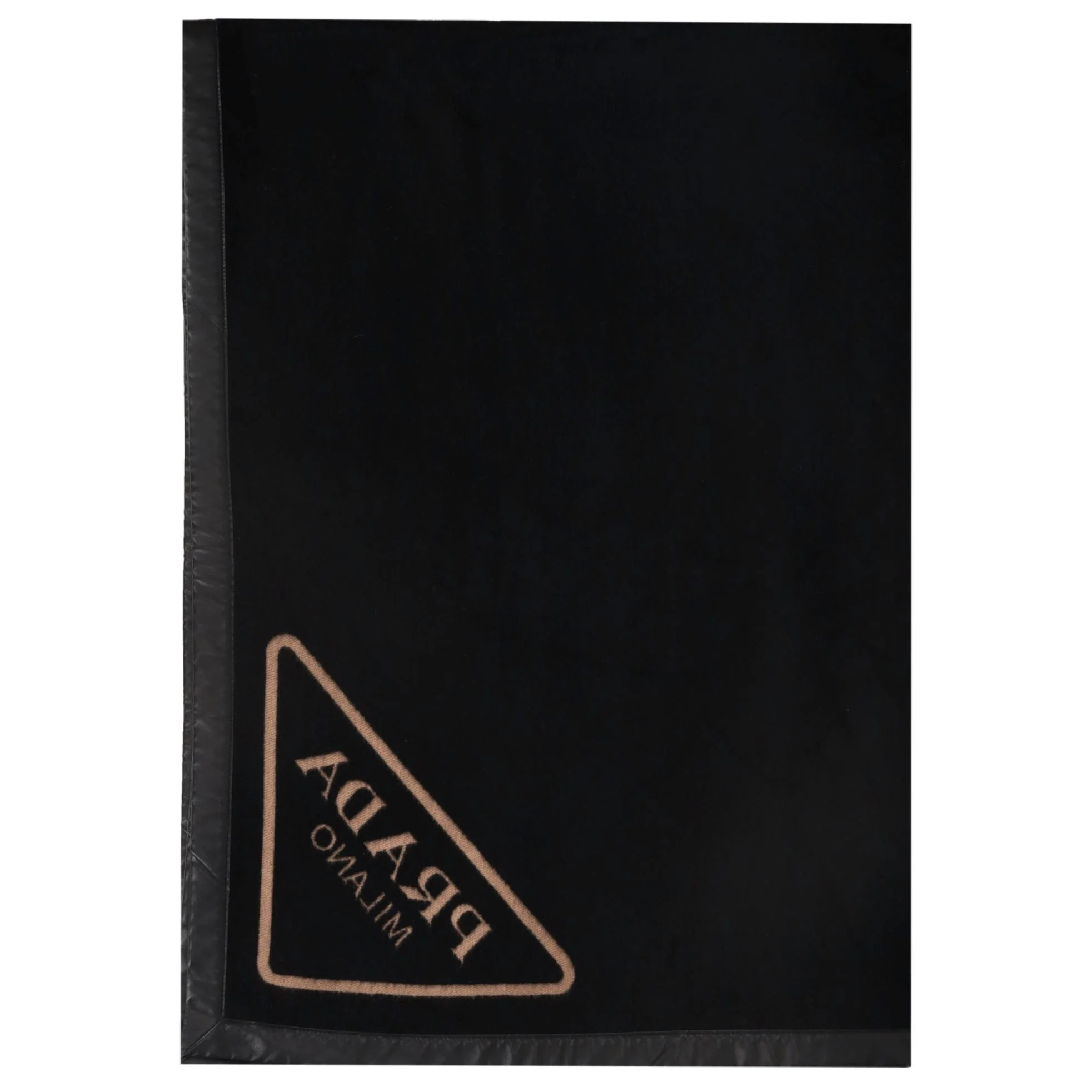 Prada Cashmere Logo Blanket - Image 3