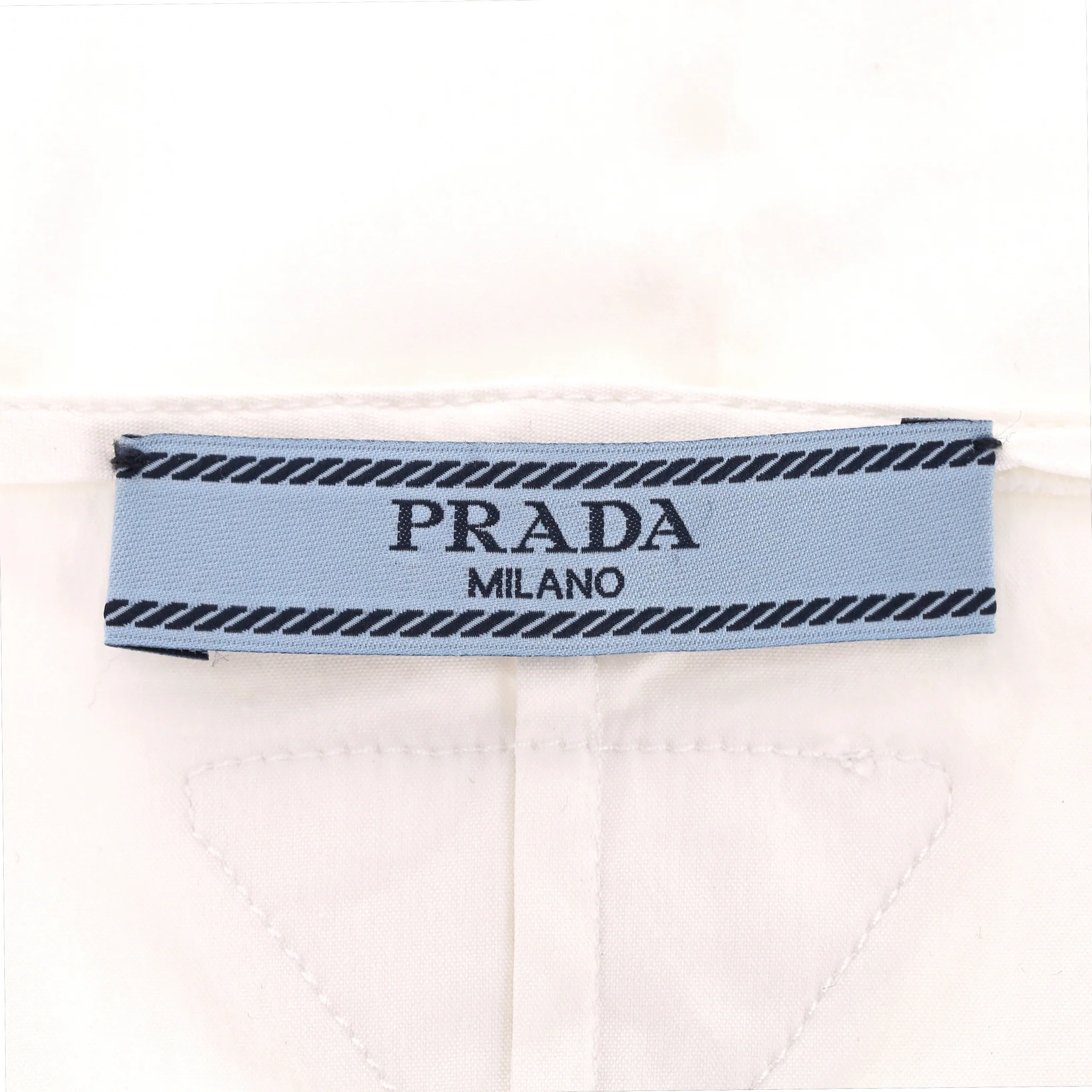 Prada Cotton Tunic Top. Size 42IT - Image 6