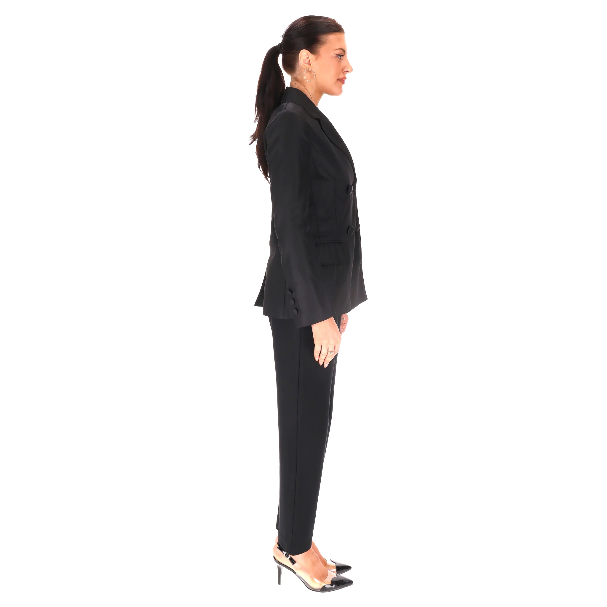 Prada Double Breasted Blazer. Size 38IT - Image 3