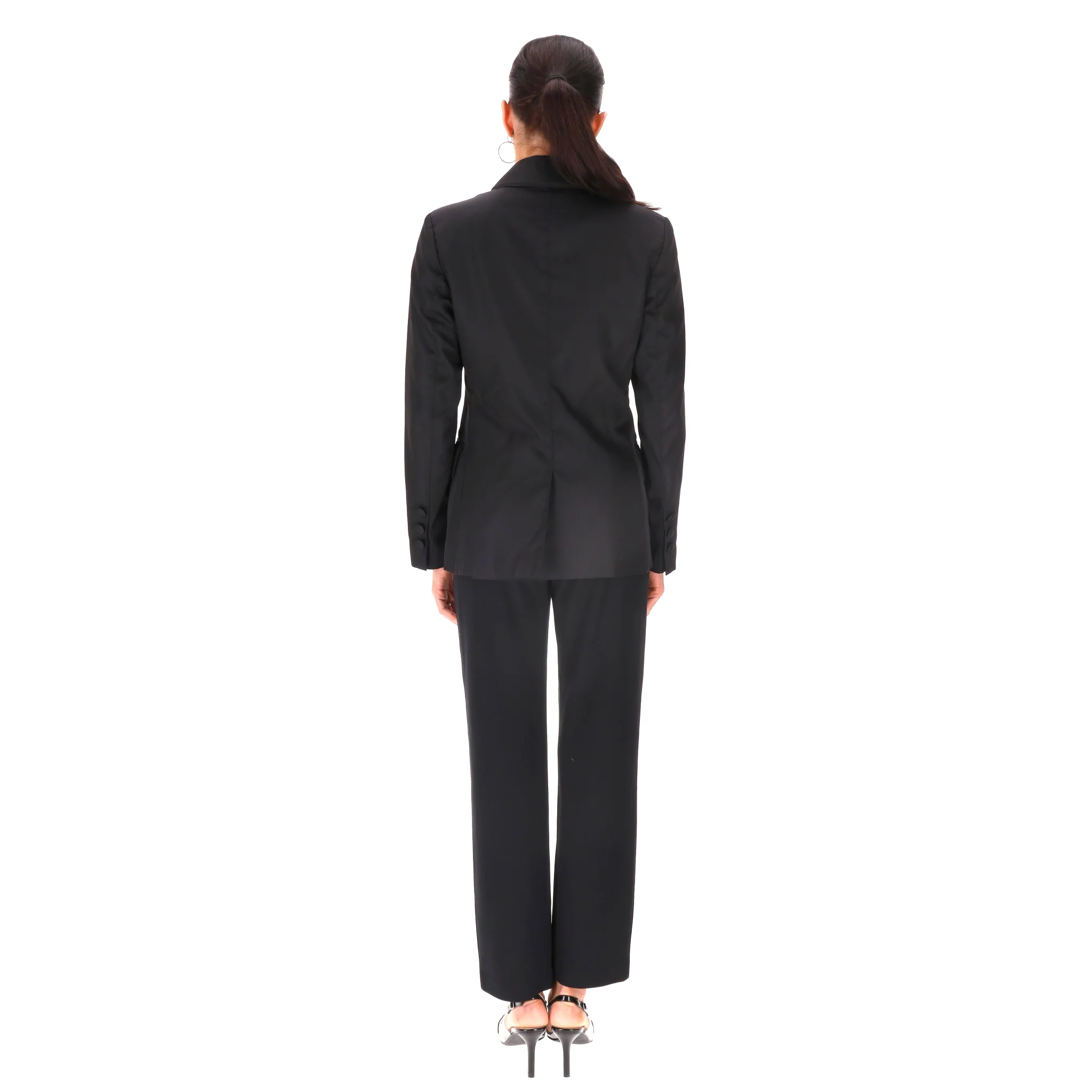 Prada Double Breasted Blazer. Size 38IT - Image 4