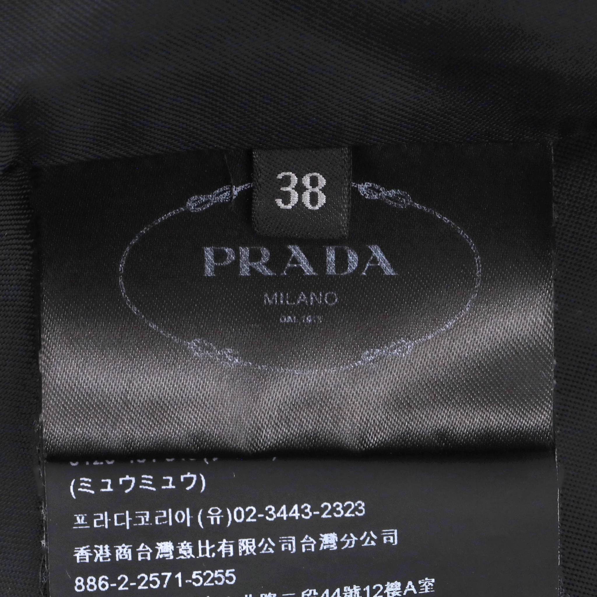 Prada Double Breasted Blazer. Size 38IT - Image 8