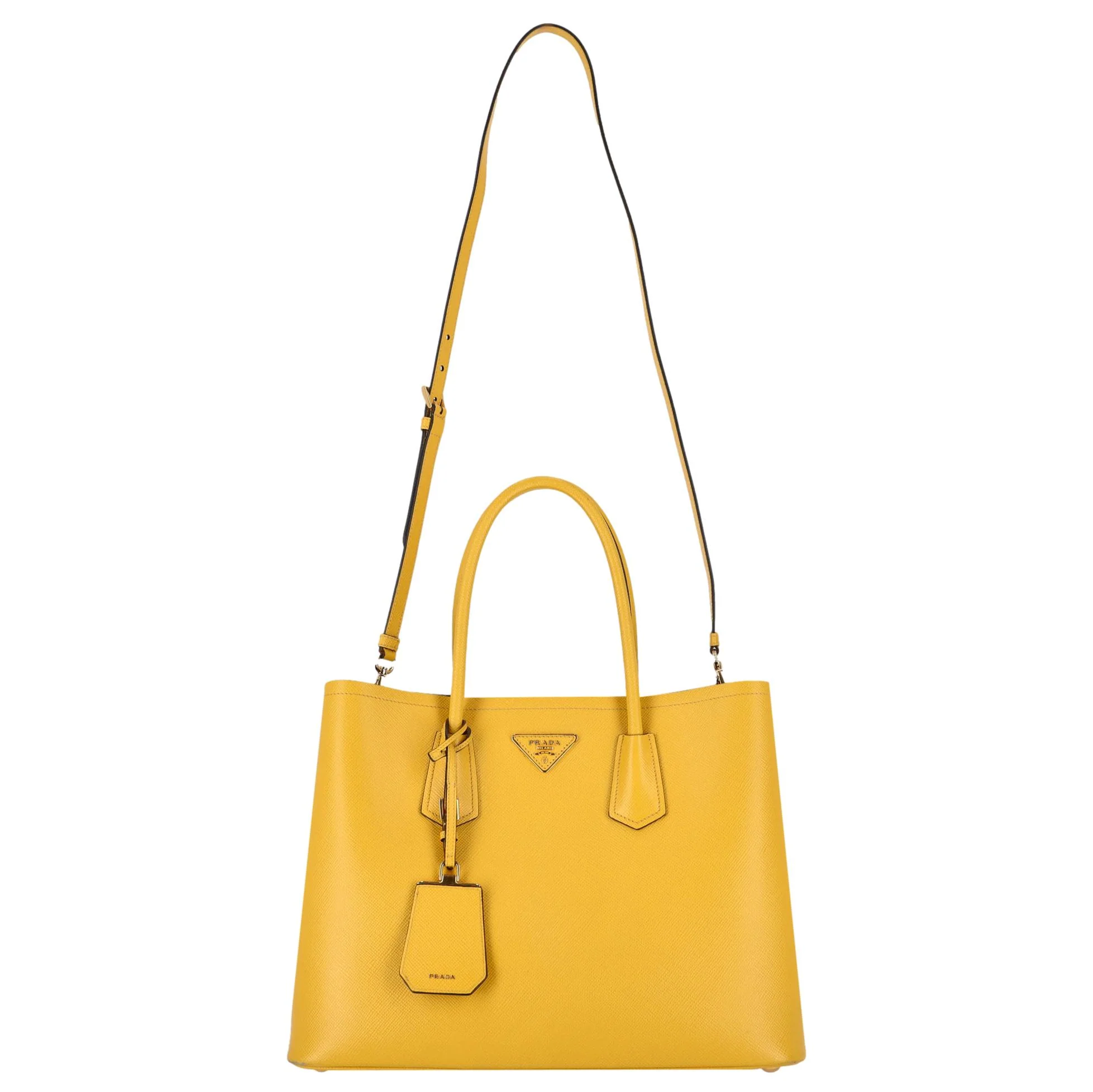 Prada Double Saffiano Leather Large Tote Bag - Image 2