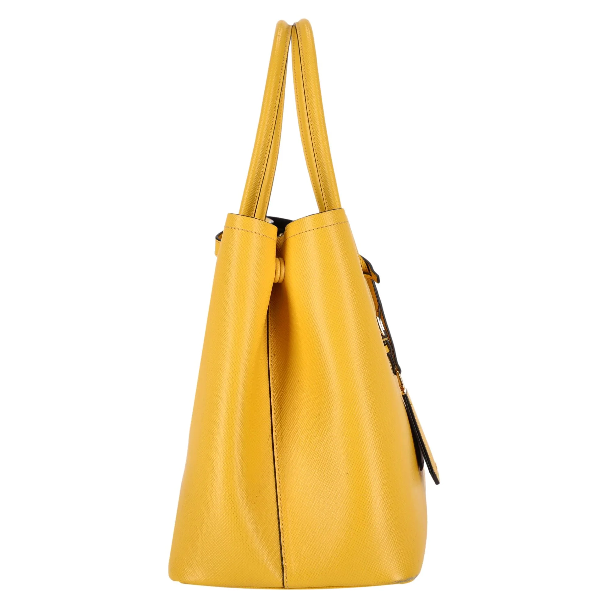 Prada Double Saffiano Leather Large Tote Bag - Image 4
