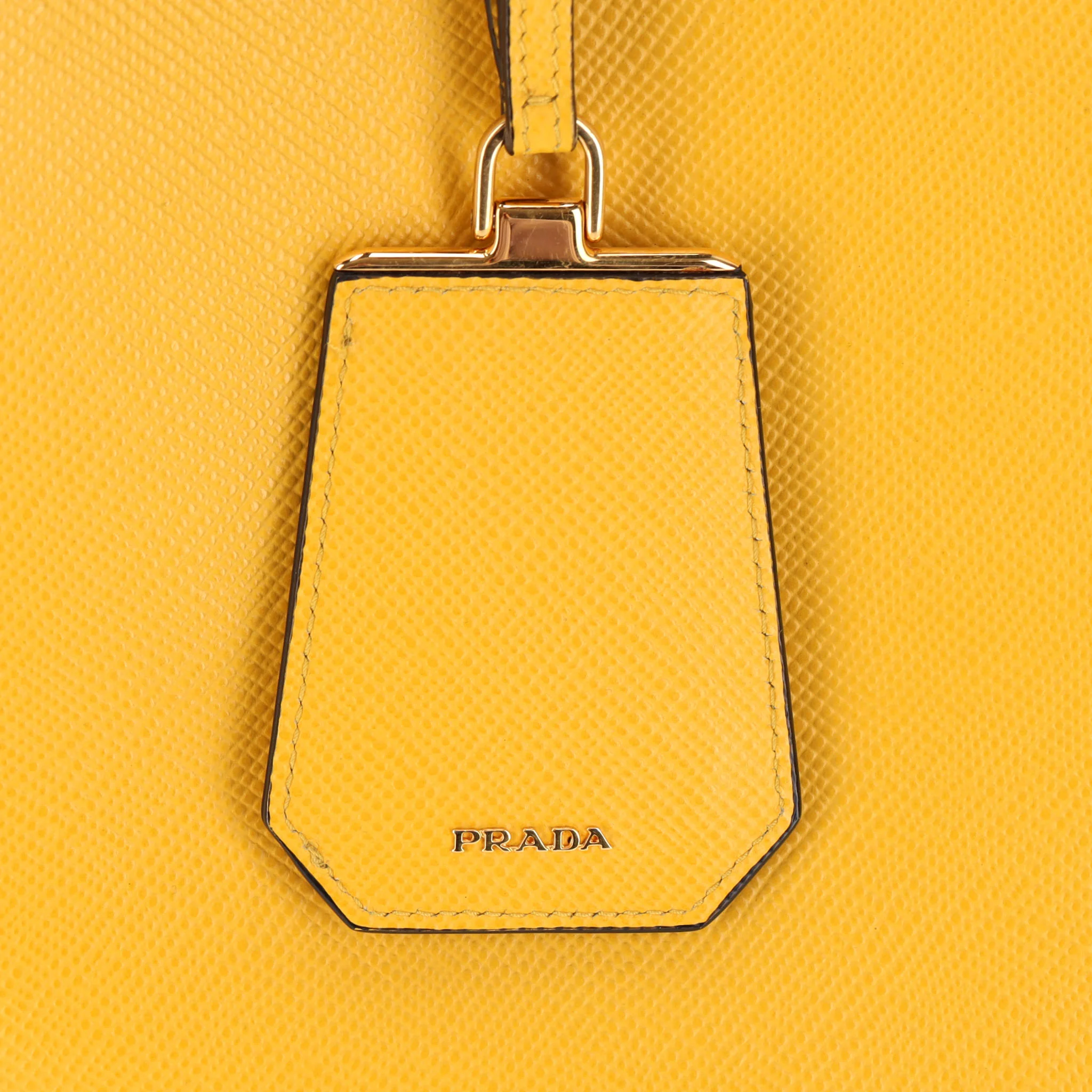 Prada Double Saffiano Leather Large Tote Bag - Image 9