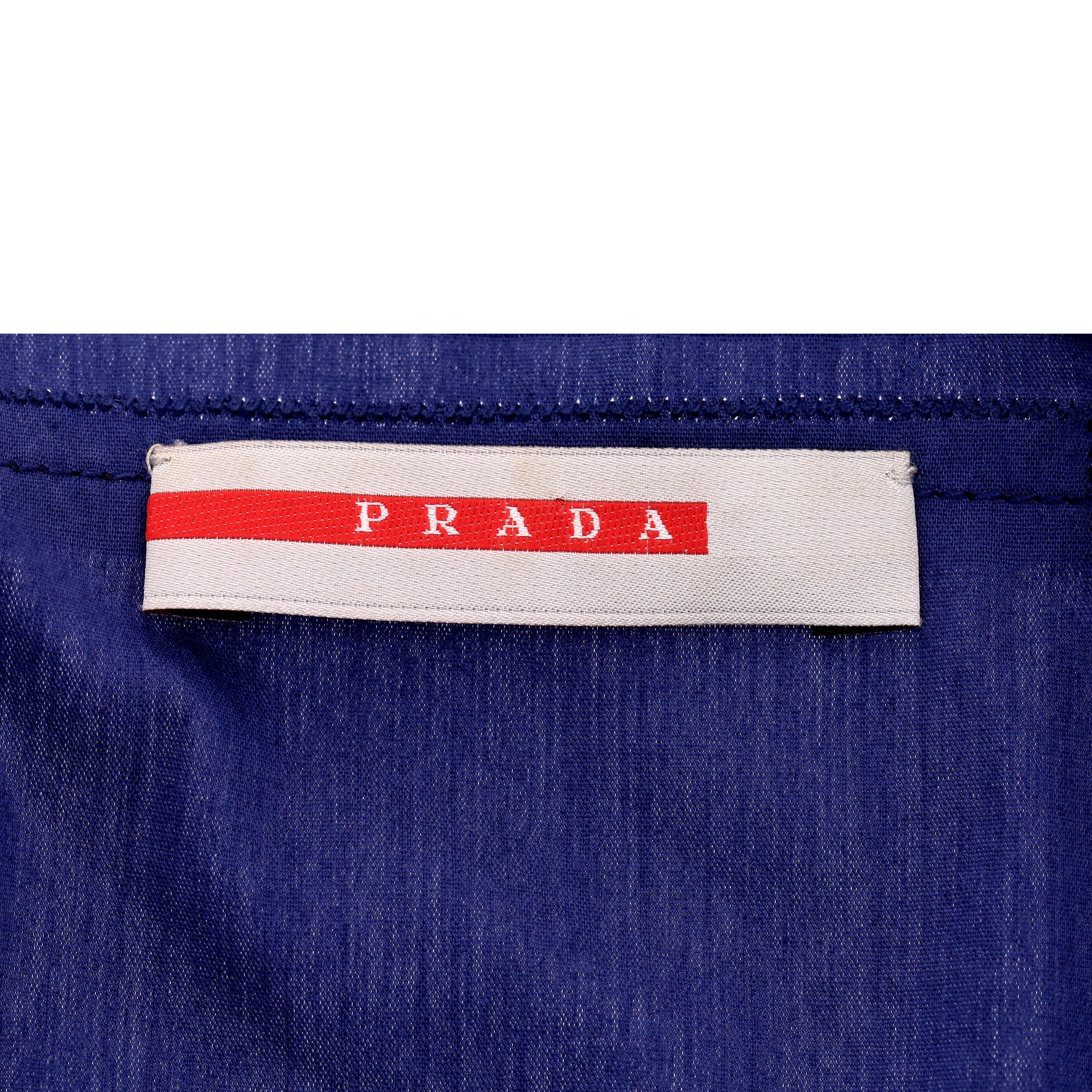 Prada Fit And Flare Pleated Midi Dress. Size 40IT - Image 7