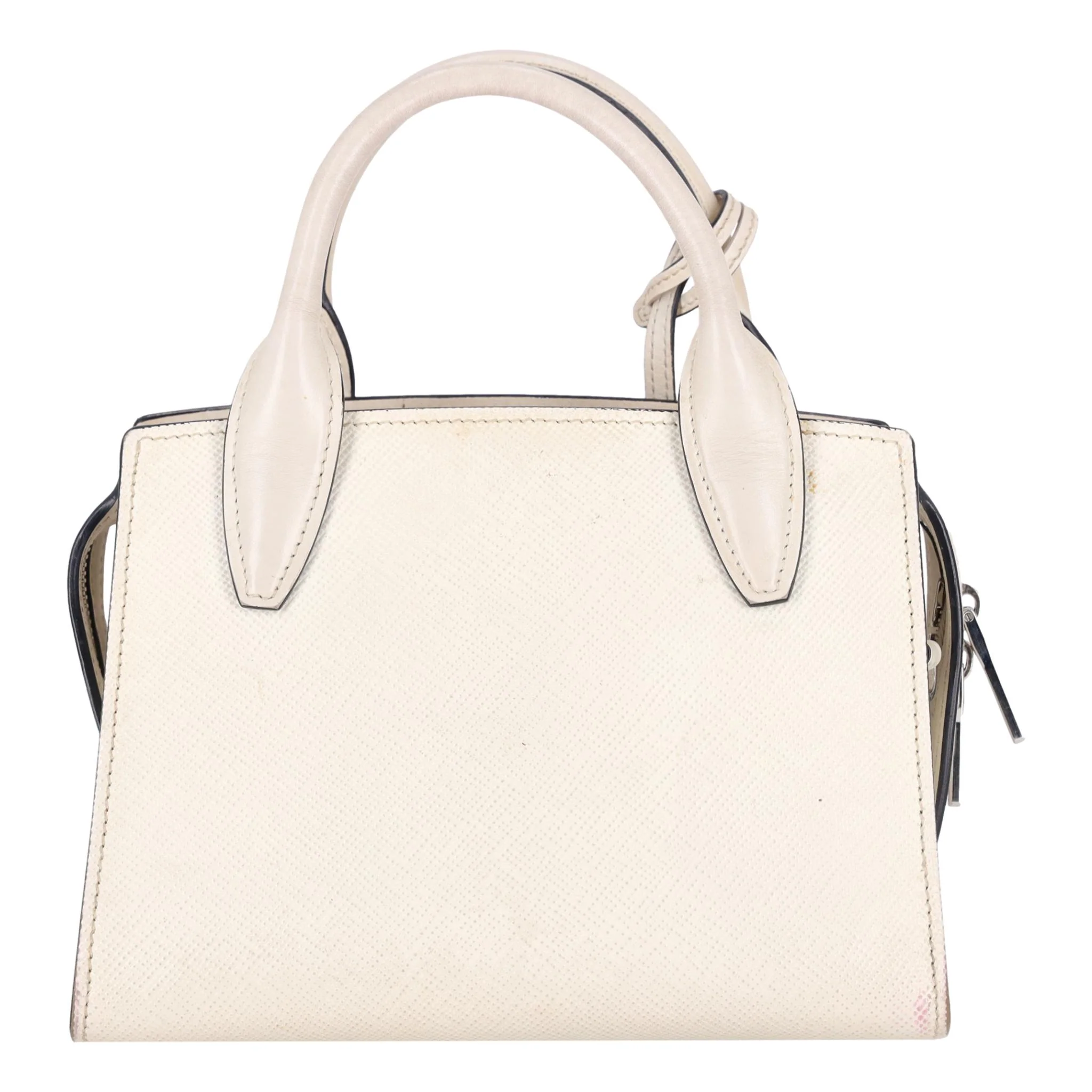 Prada Kristen Saffiano Leather Mini Handbag - Image 2