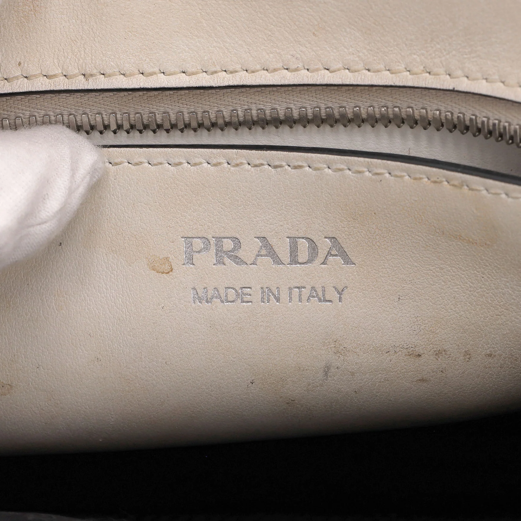 Prada Kristen Saffiano Leather Mini Handbag - Image 9