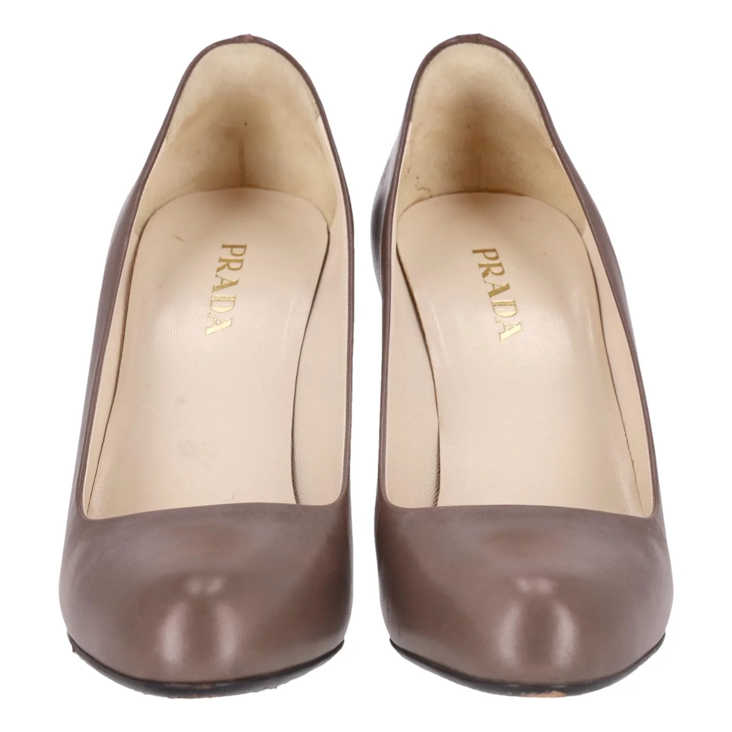 Prada Lather Pumps. Size 38.5 - Image 2