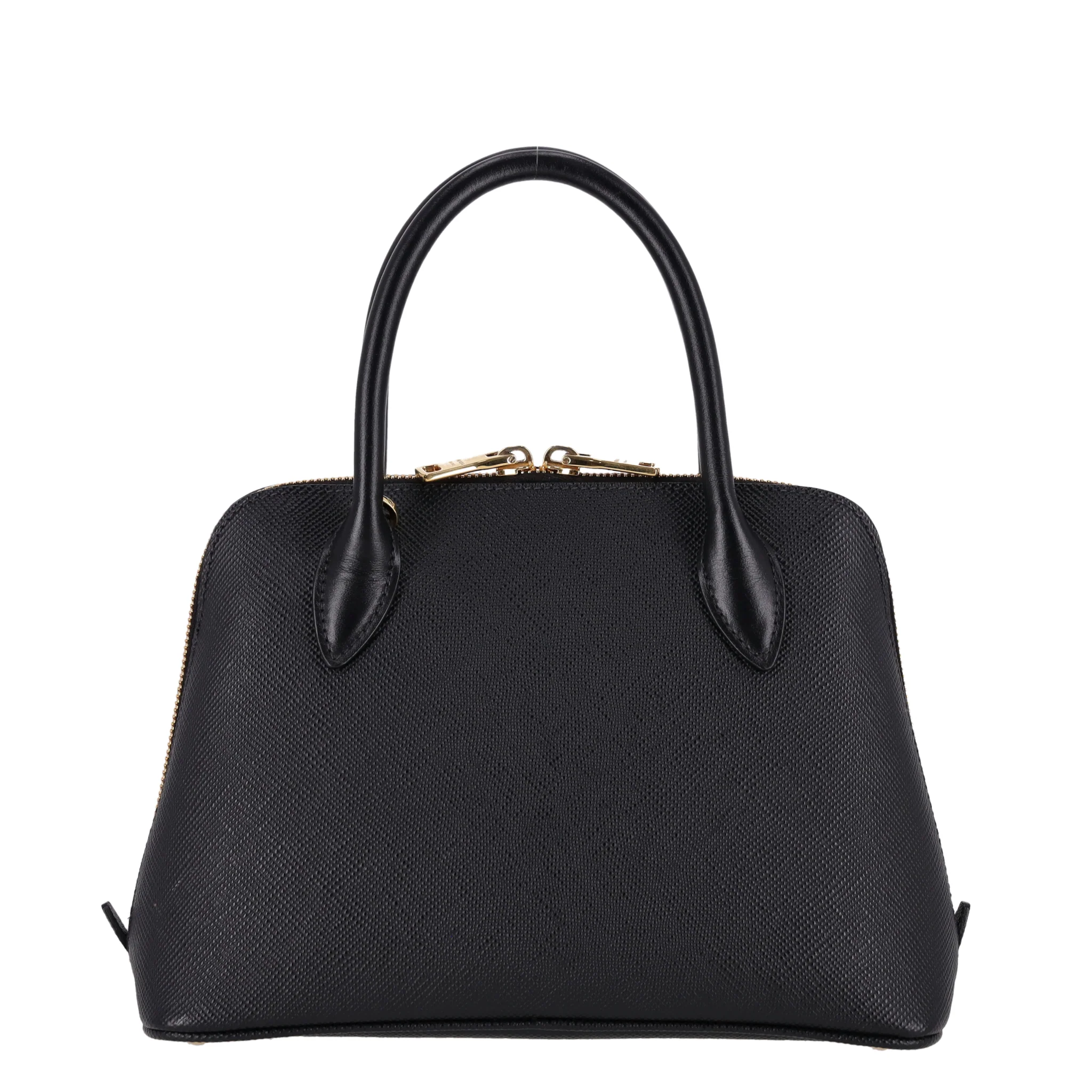 Prada Mini Double Saffiano Leather Crossbody Bag - Image 4