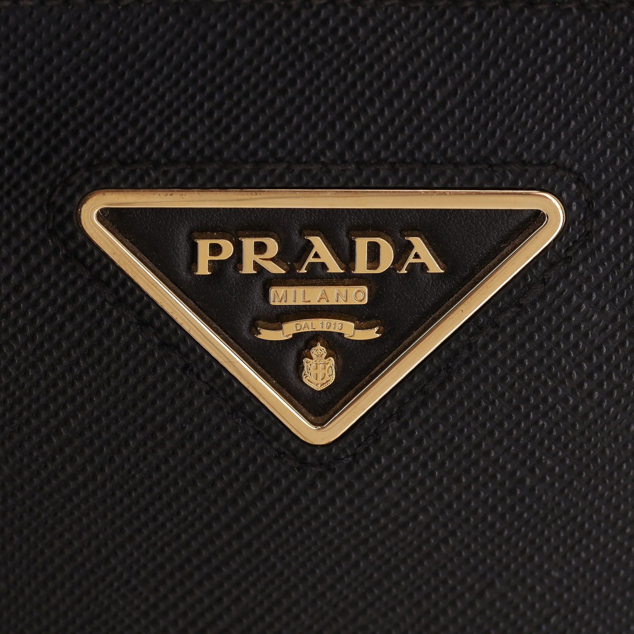 Prada Mini Double Saffiano Leather Crossbody Bag - Image 7