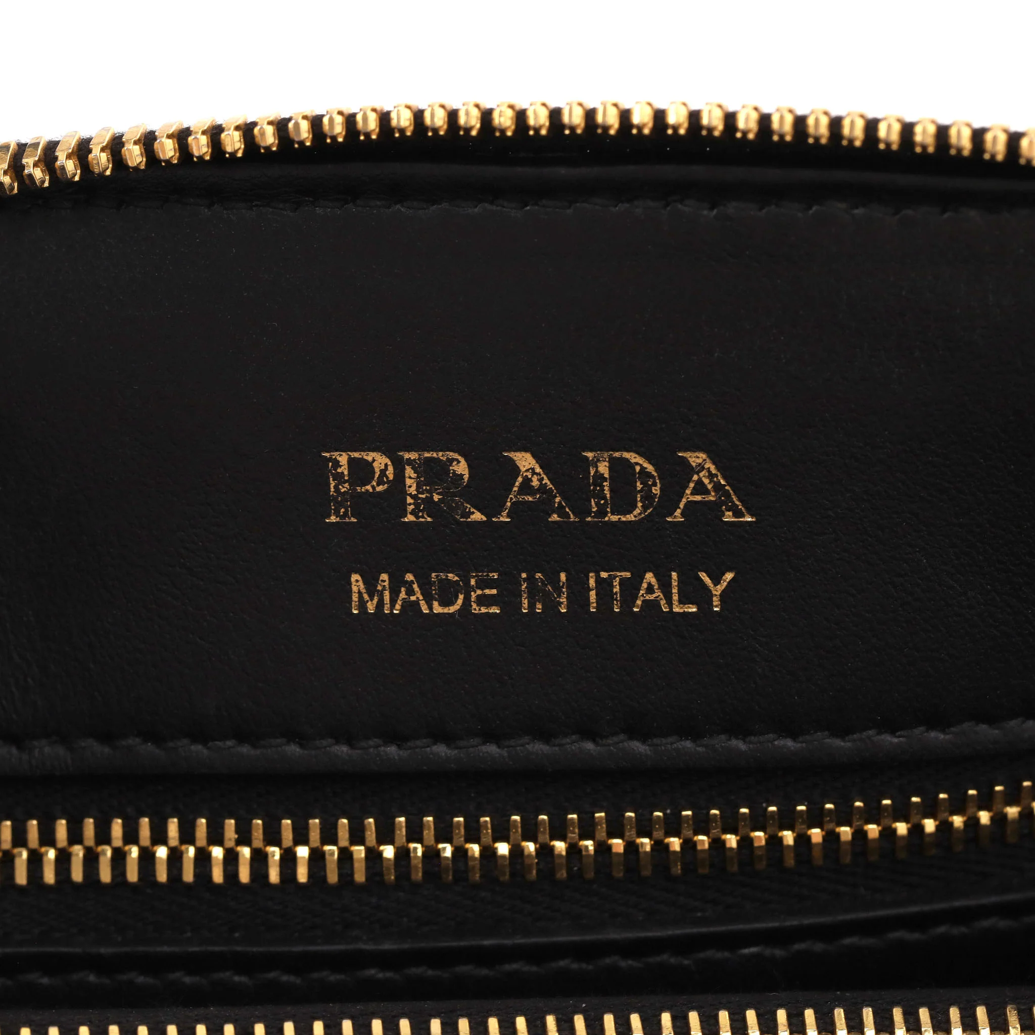 Prada Mini Double Saffiano Leather Crossbody Bag - Image 9