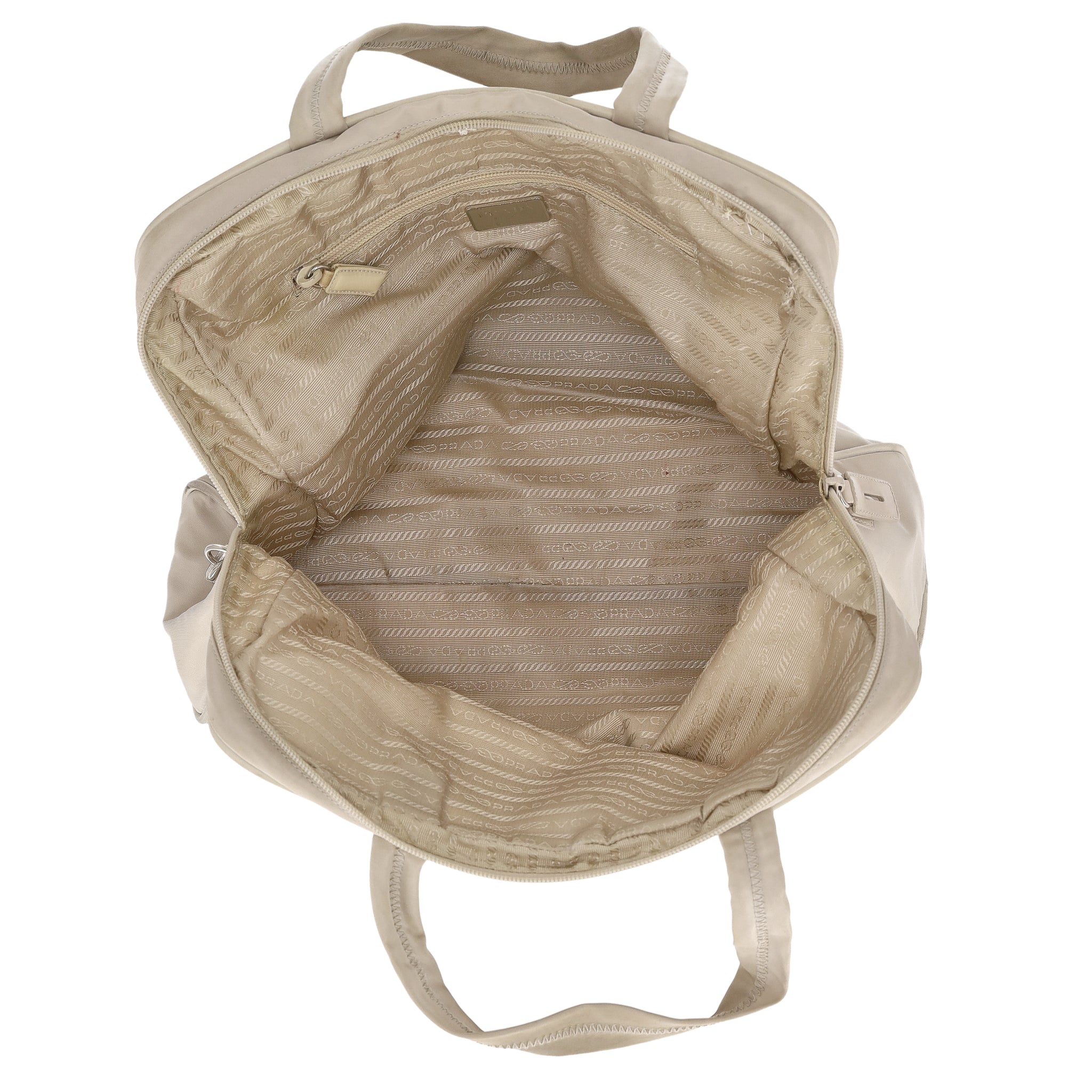 Prada Padlock Detail Nylon Laptop Bag - Image 6