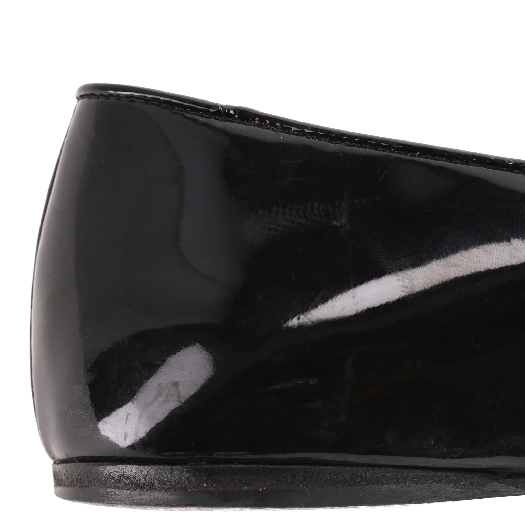 Prada Patent Leather Loafers. Size 35 - Image 8