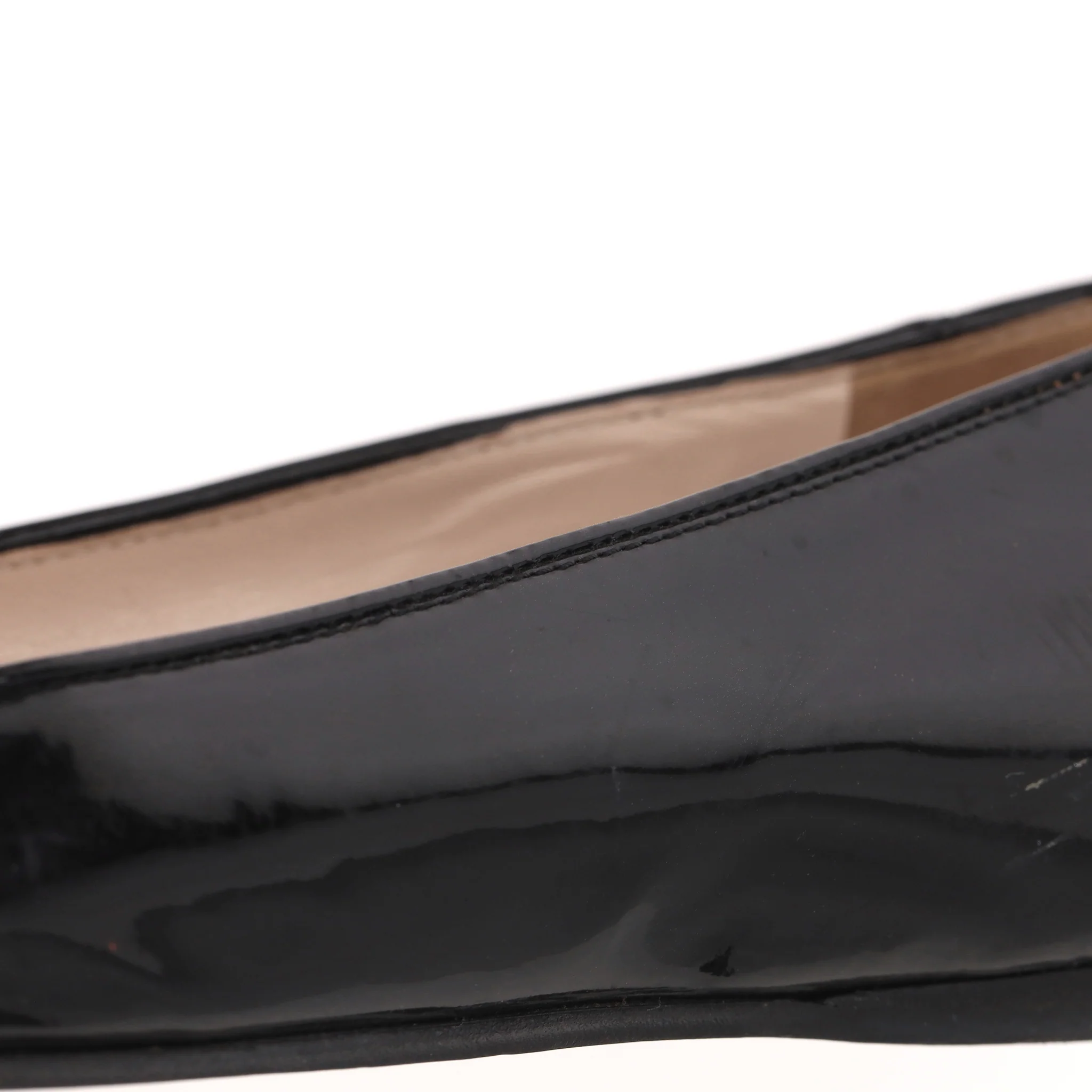 Prada Patent Leather Loafers. Size 35 - Image 9
