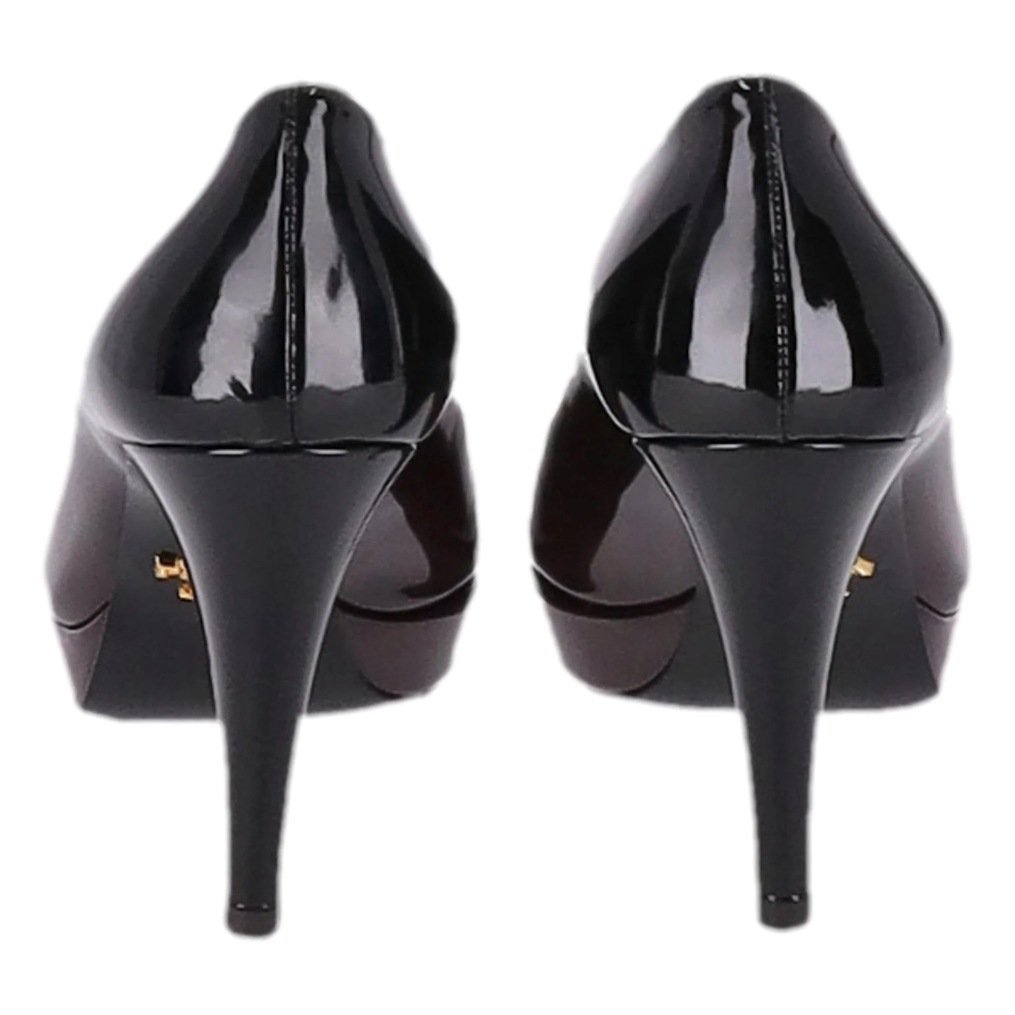 Prada Patent Leather Ombre Platform Pumps. Size 35 - Image 7
