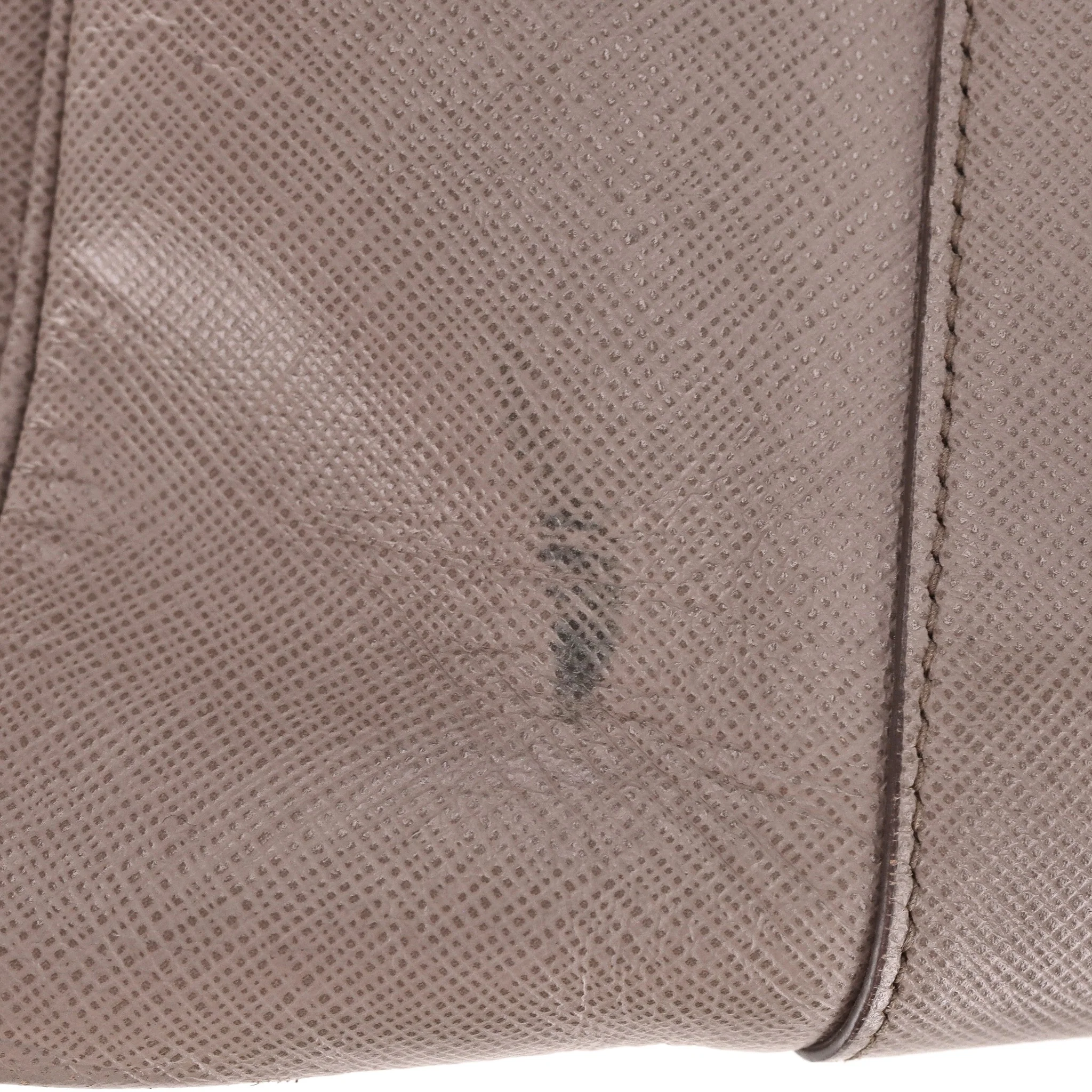 Prada Saffiano Leather Double Zip Galleria Tote Bag - Image 16