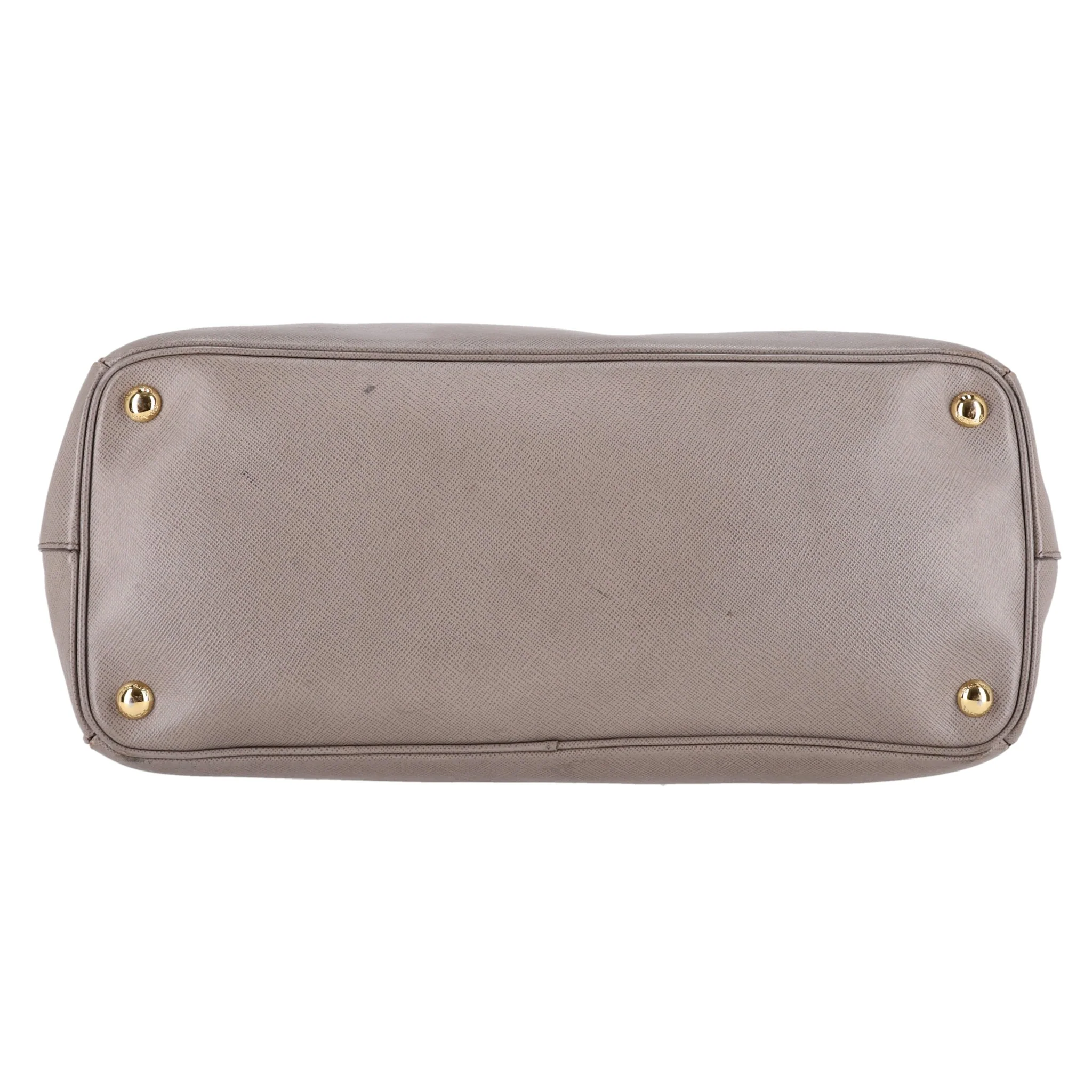 Prada Saffiano Leather Double Zip Galleria Tote Bag - Image 5