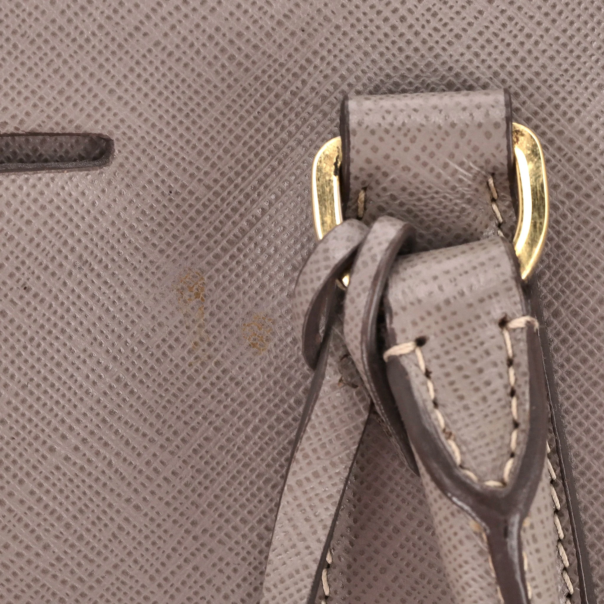 Prada Saffiano Leather Double Zip Galleria Tote Bag - Image 8
