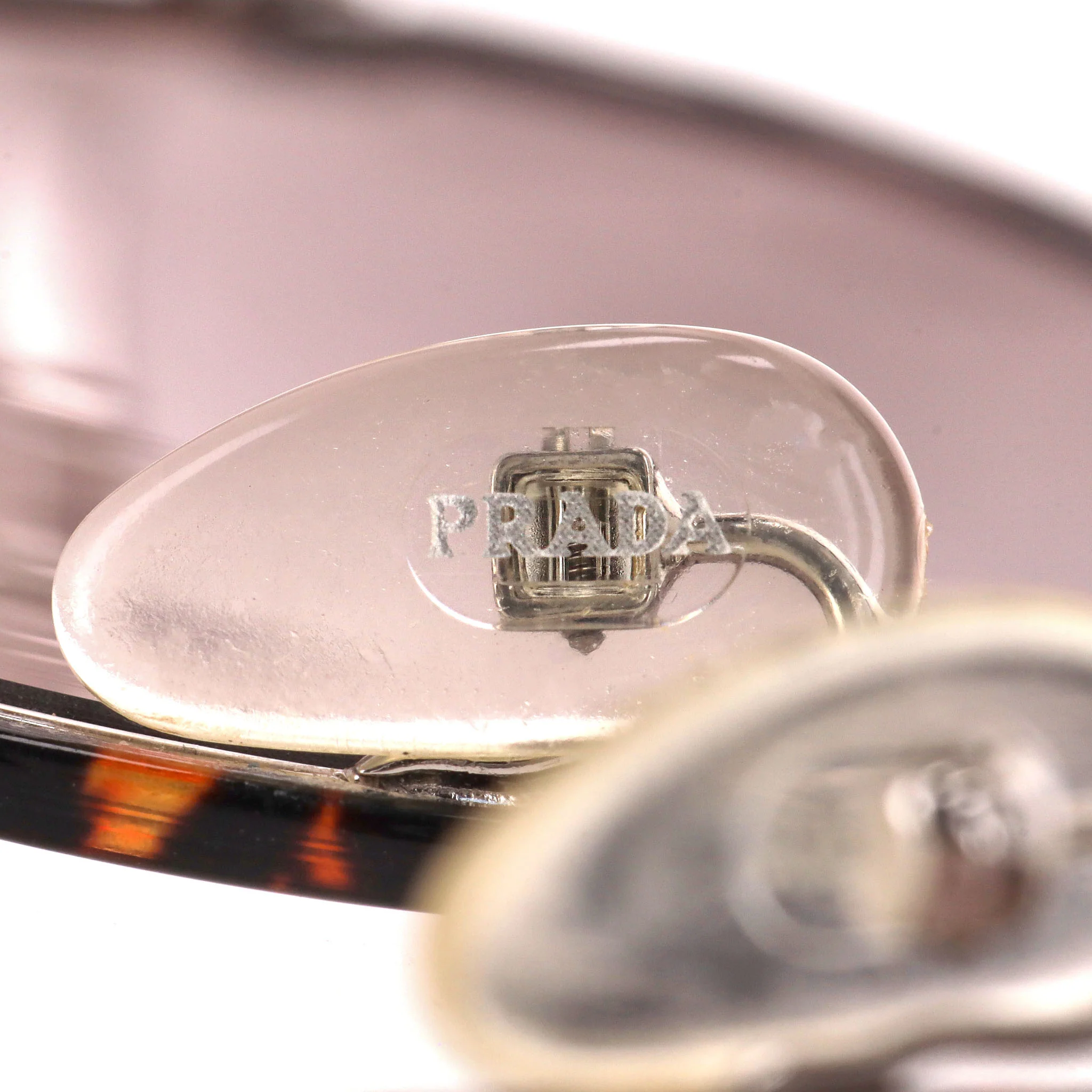 Prada Tortoiseshell Round Sunglasses - Image 8