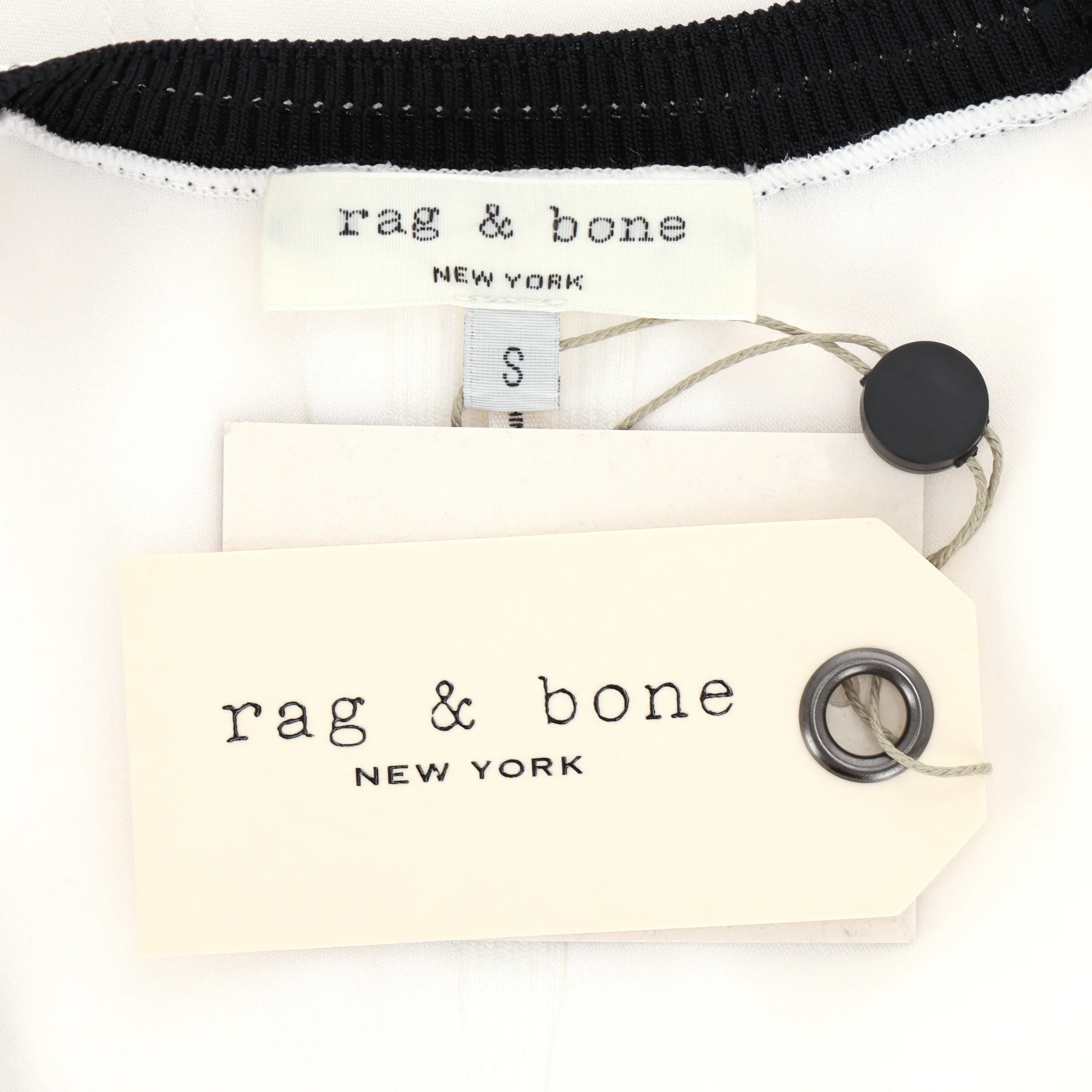 Rag & Bone Sleeveless Silk Top. Size S - Image 5