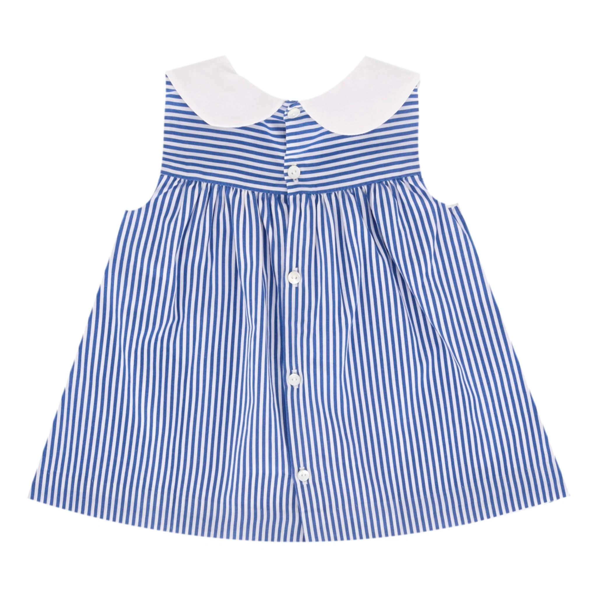 Jacadi Organic Cotton Striped Dress & Bloomer Set. Size 3M - Image 3