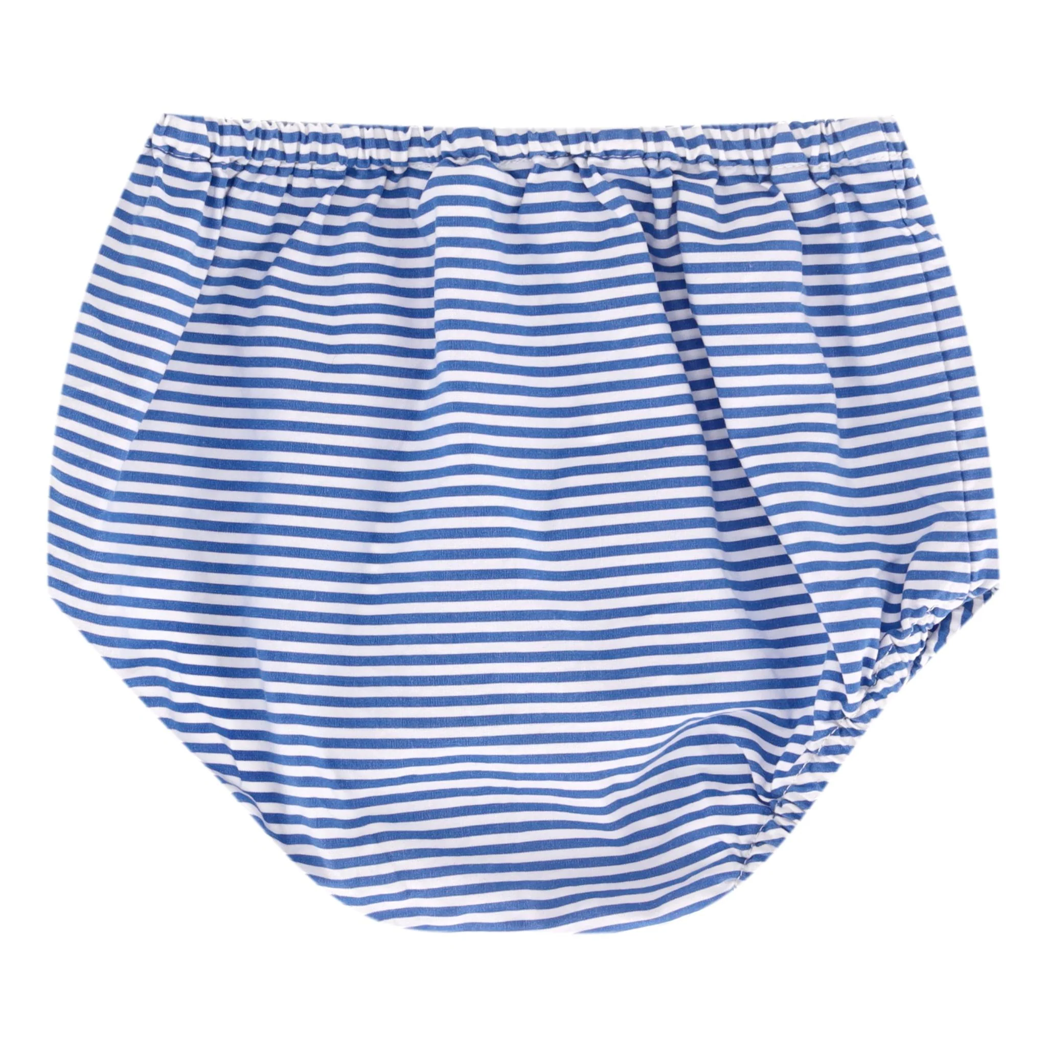 Jacadi Organic Cotton Striped Dress & Bloomer Set. Size 3M - Image 5