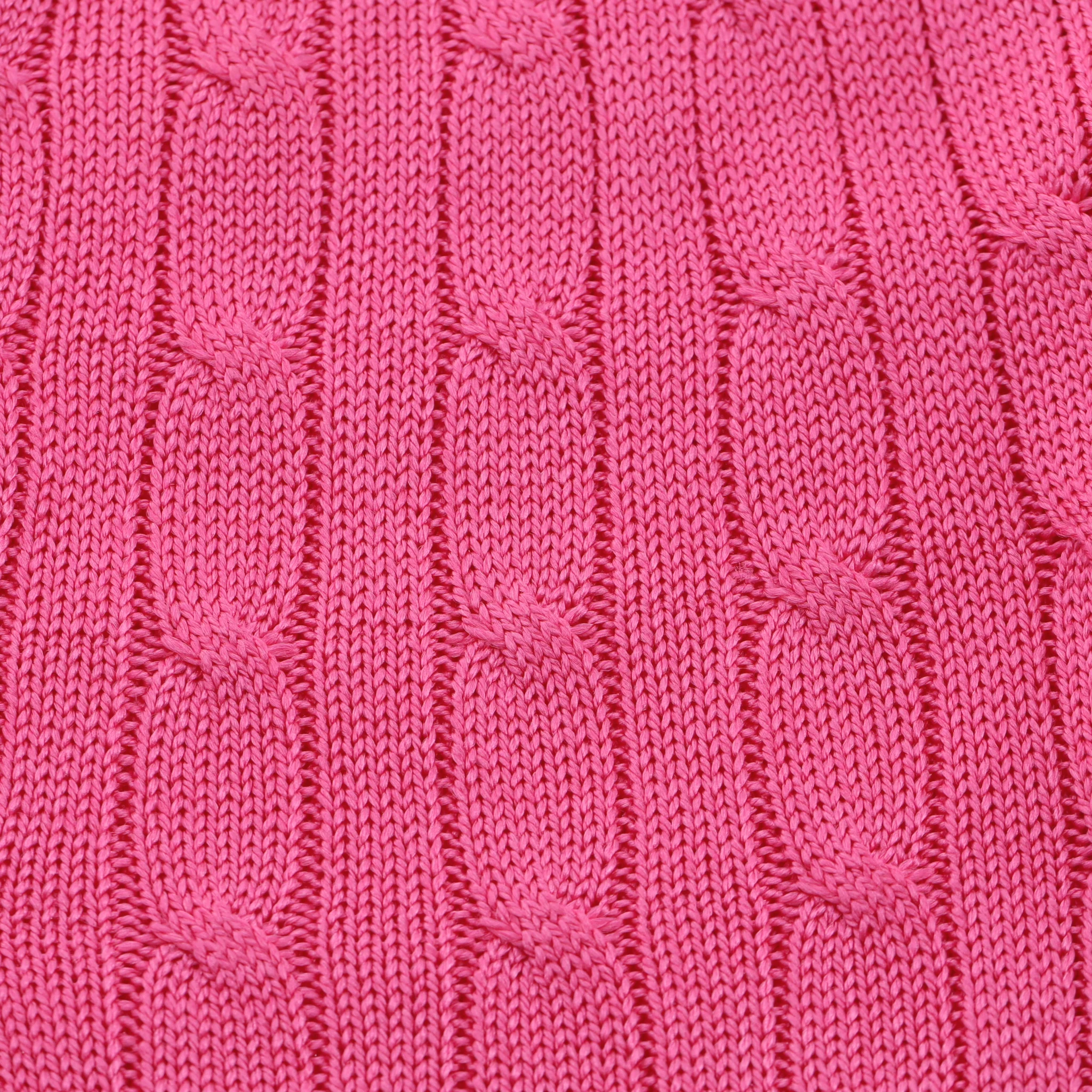 Ralph Lauren Cable-Knit Longline Silk Jumper. Size M - Image 5