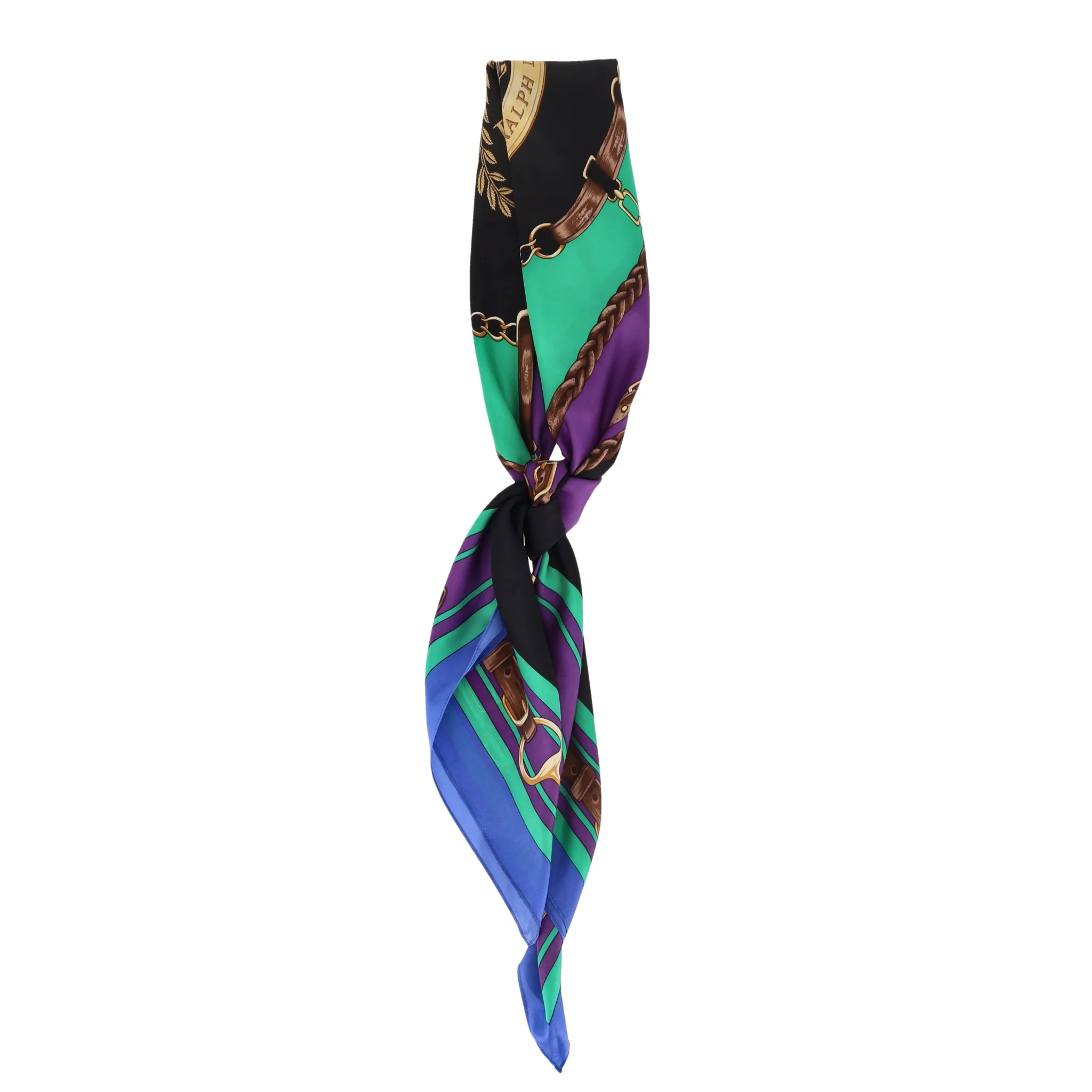 Ralph Lauren Silk Equestrian Scarf - Image 3