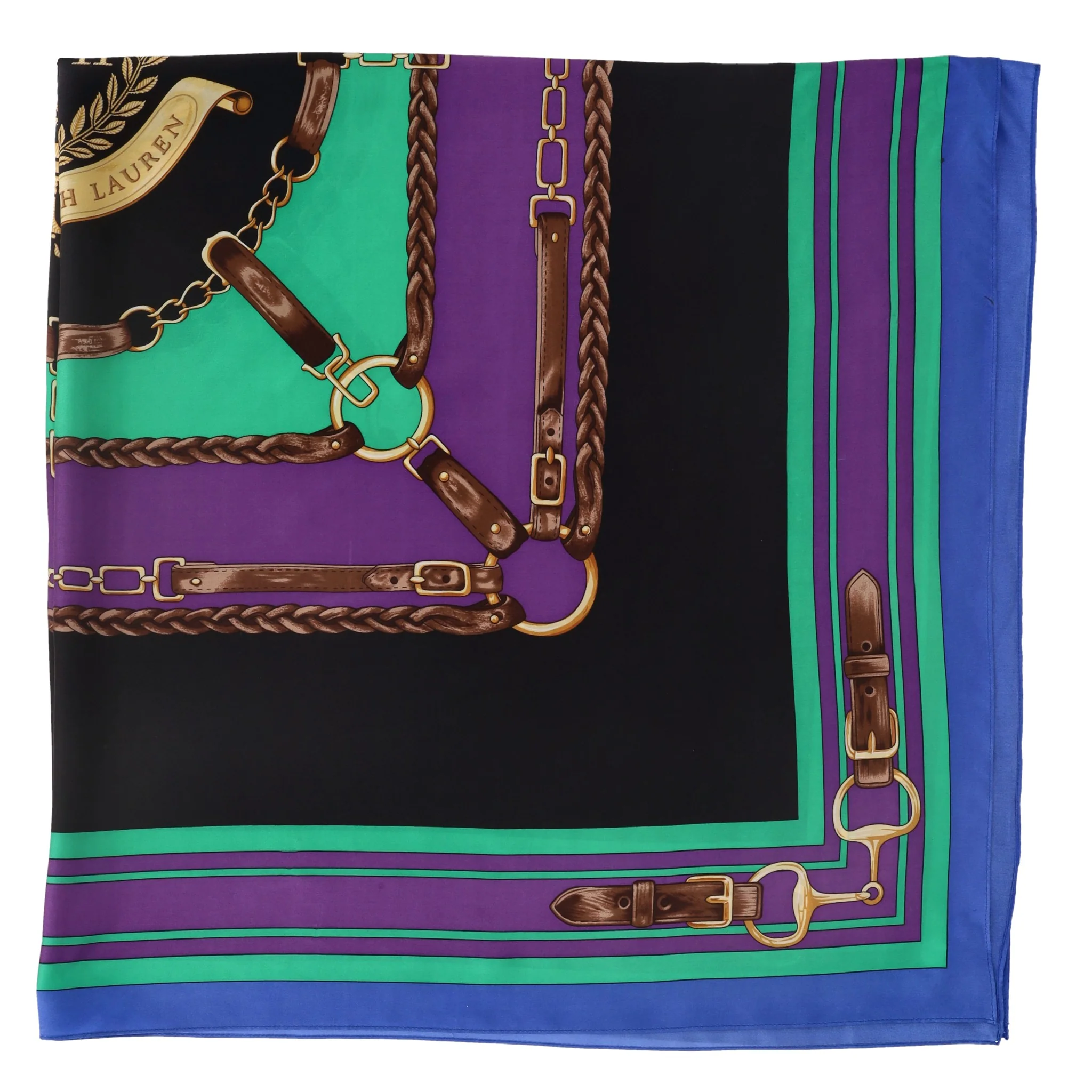 Ralph Lauren Silk Equestrian Scarf - Image 4