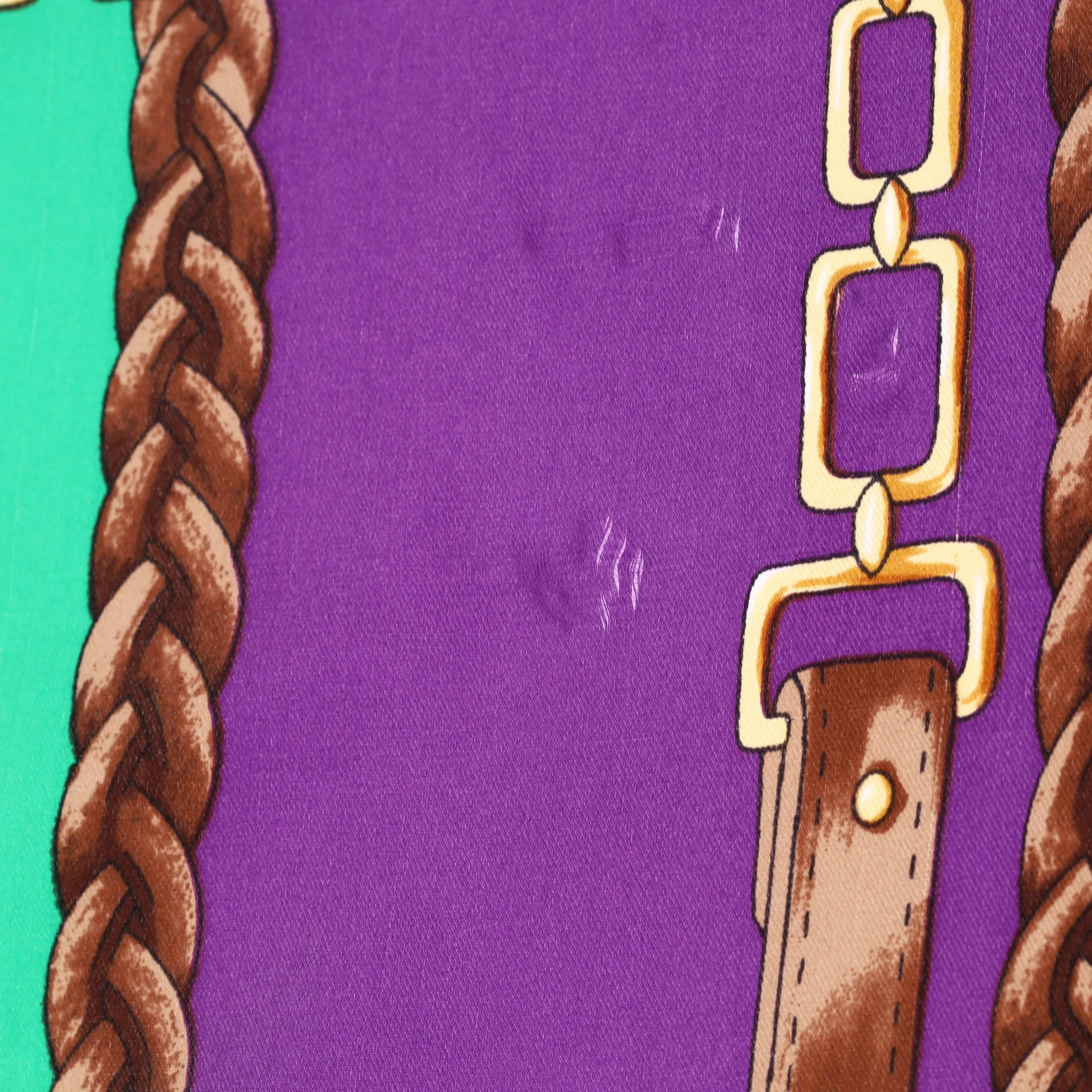 Ralph Lauren Silk Equestrian Scarf - Image 9