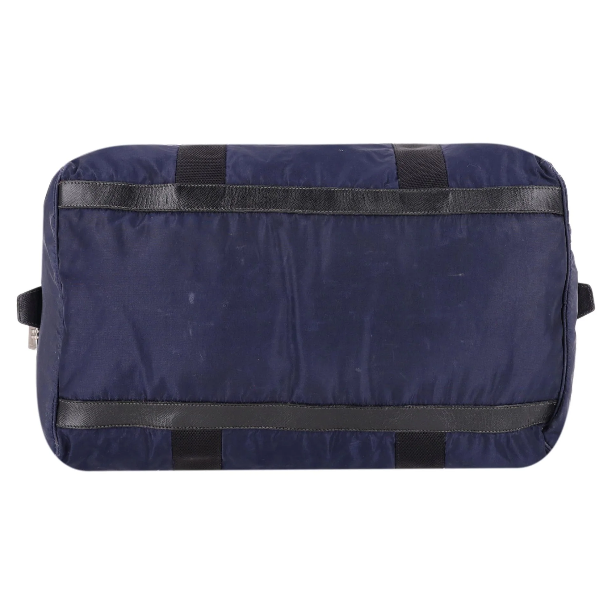 Prada Re-Nylon & Saffiano Leather Duffle Bag - Image 4